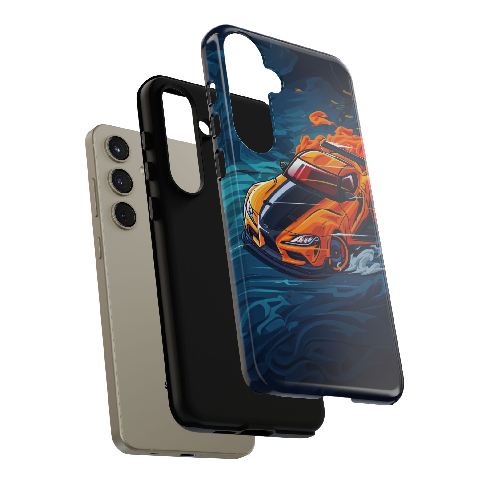 Car Lover Supra Inspired Tough Cases - printed case design