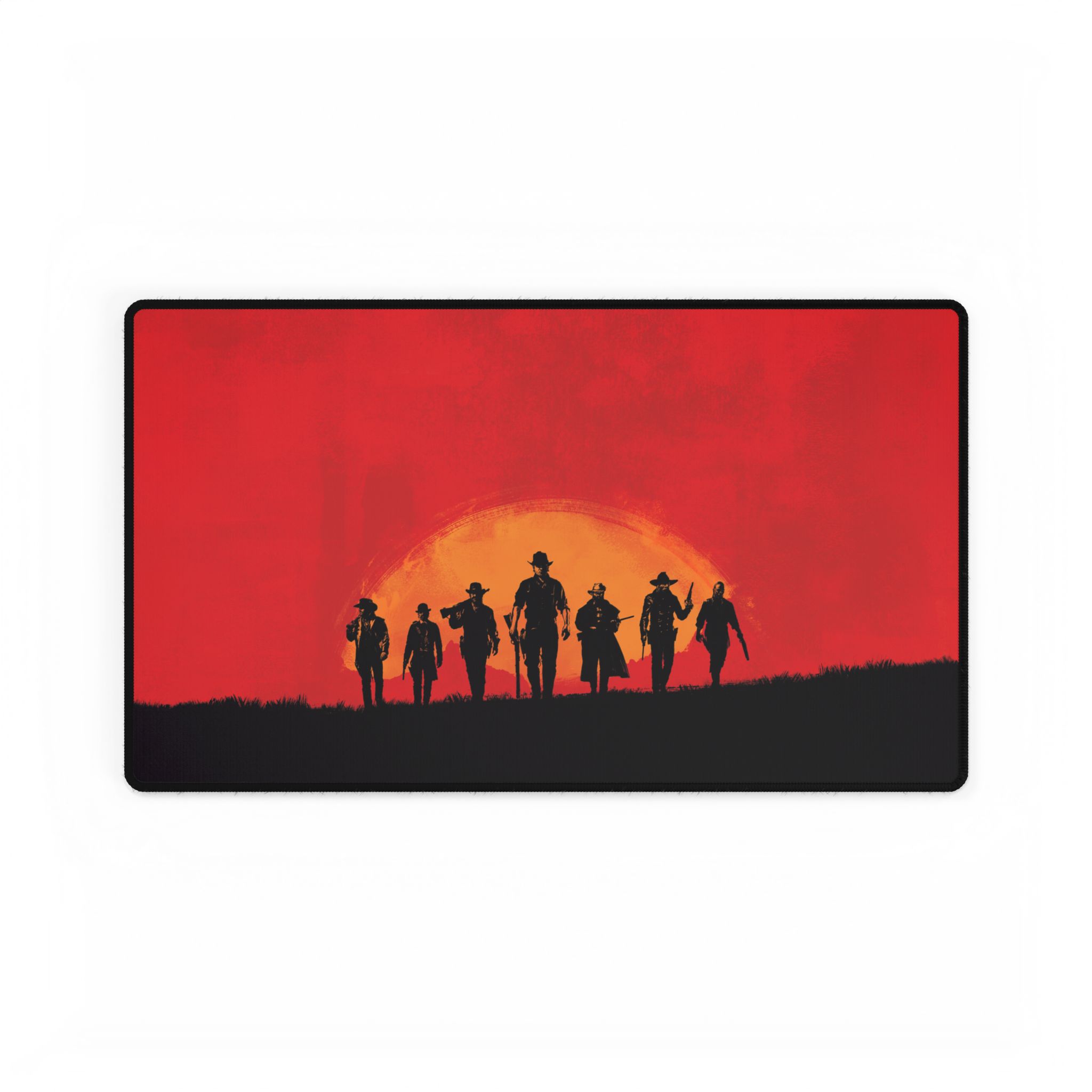 Red Redemption Inspired Desk Mat | Gaming Mouse Pad | Red Redemption 2 Mouse Pad | Perfect Desk Accessory - durable phone case