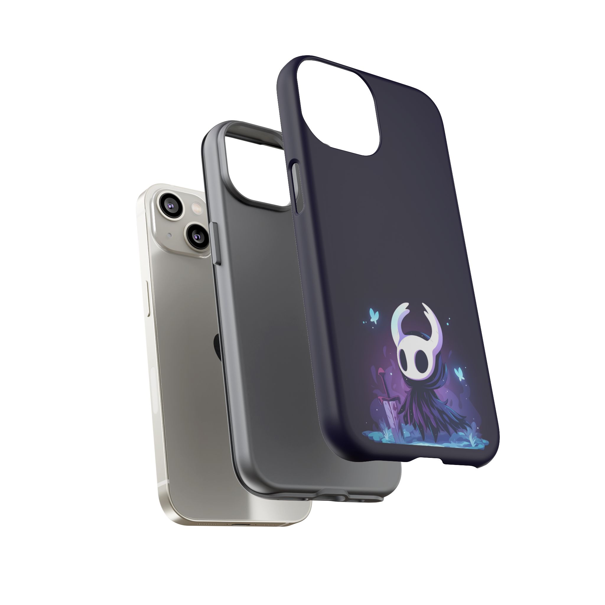 Hollow Knight Glowing Inspired Phone Cases - tough case front view