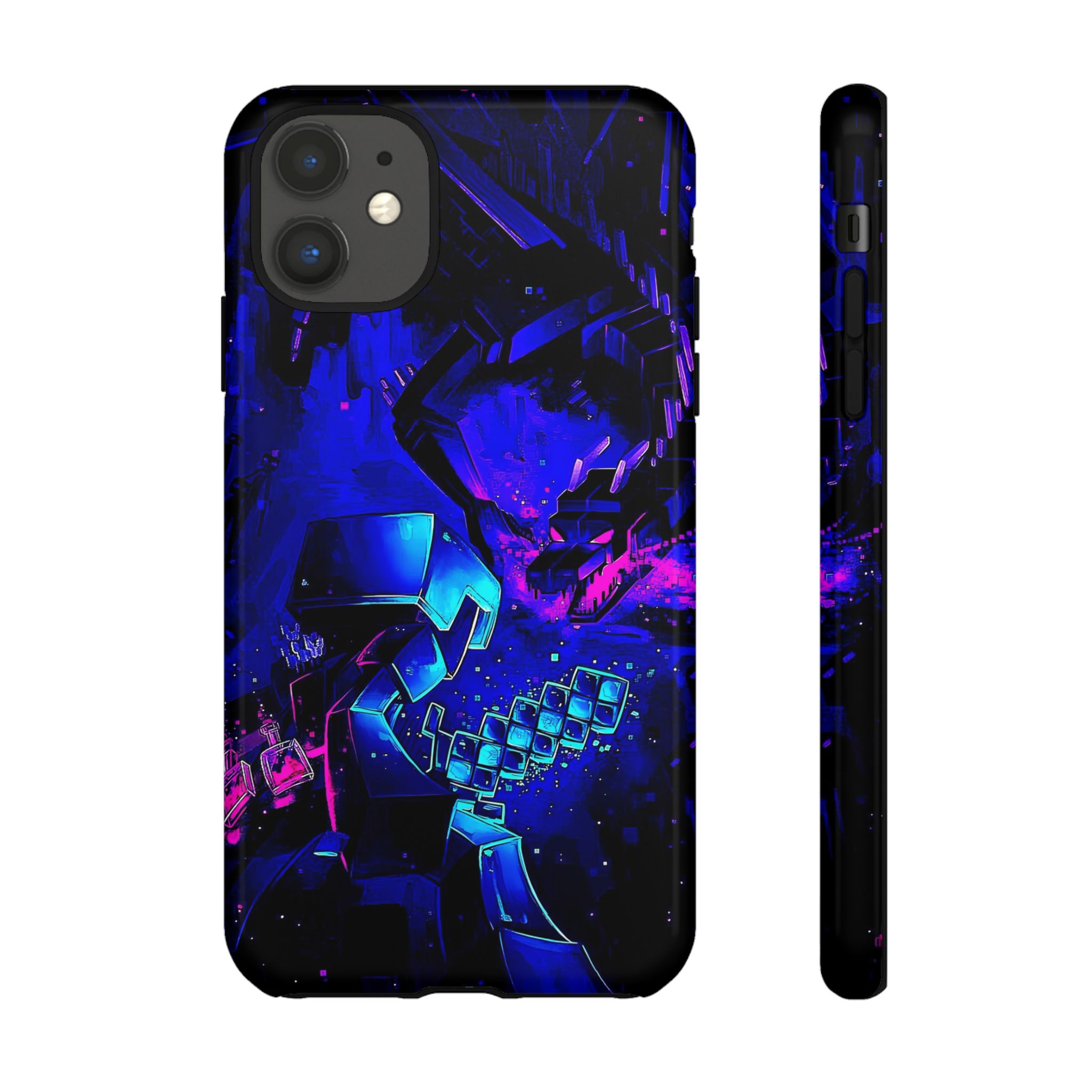 Minecraft End Dragon Fight Inspired Tough Cases - designer case view