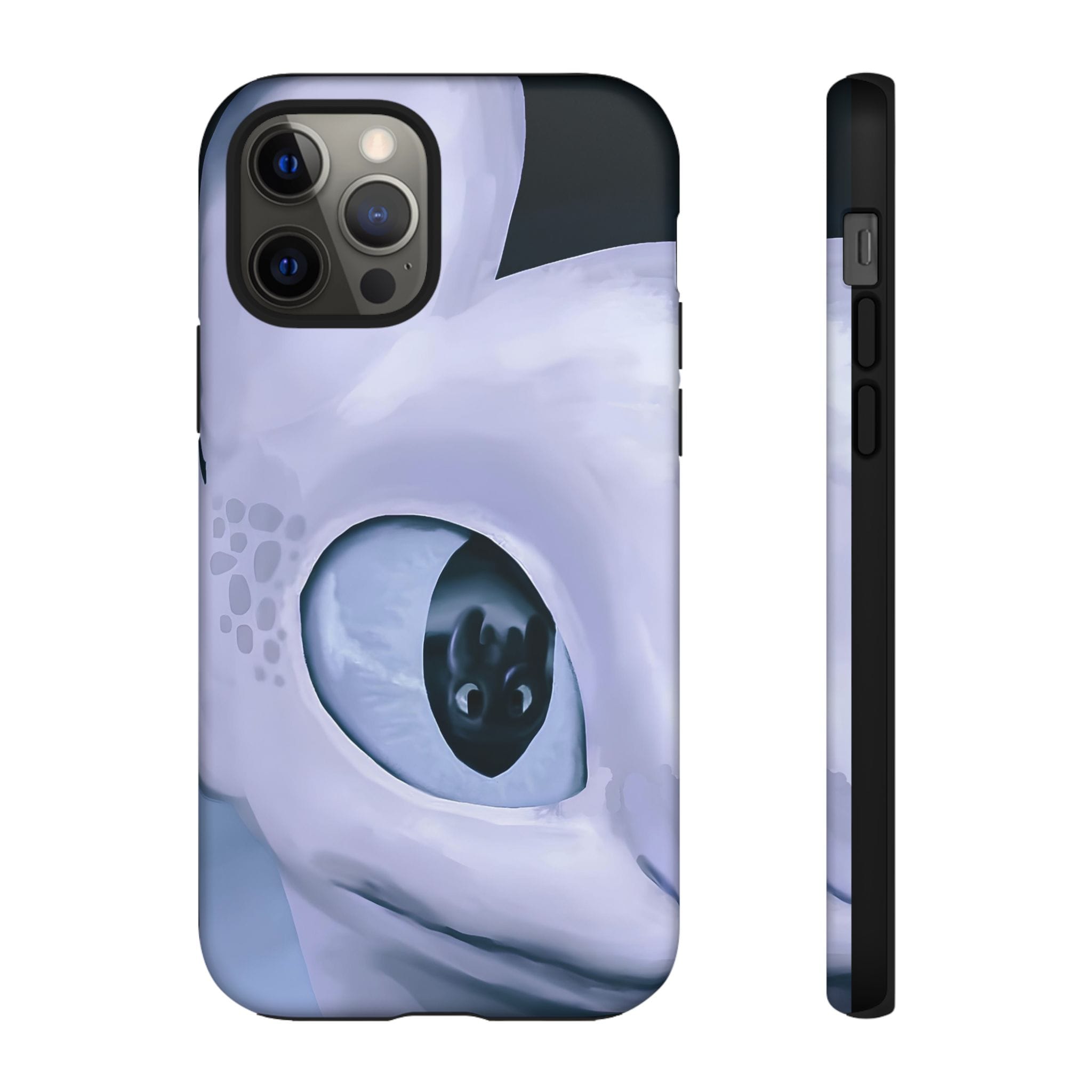 HTTYD: Light Fury in Love Inspired Tough Cases - Valentine's Day Couple Gifts - signature case look