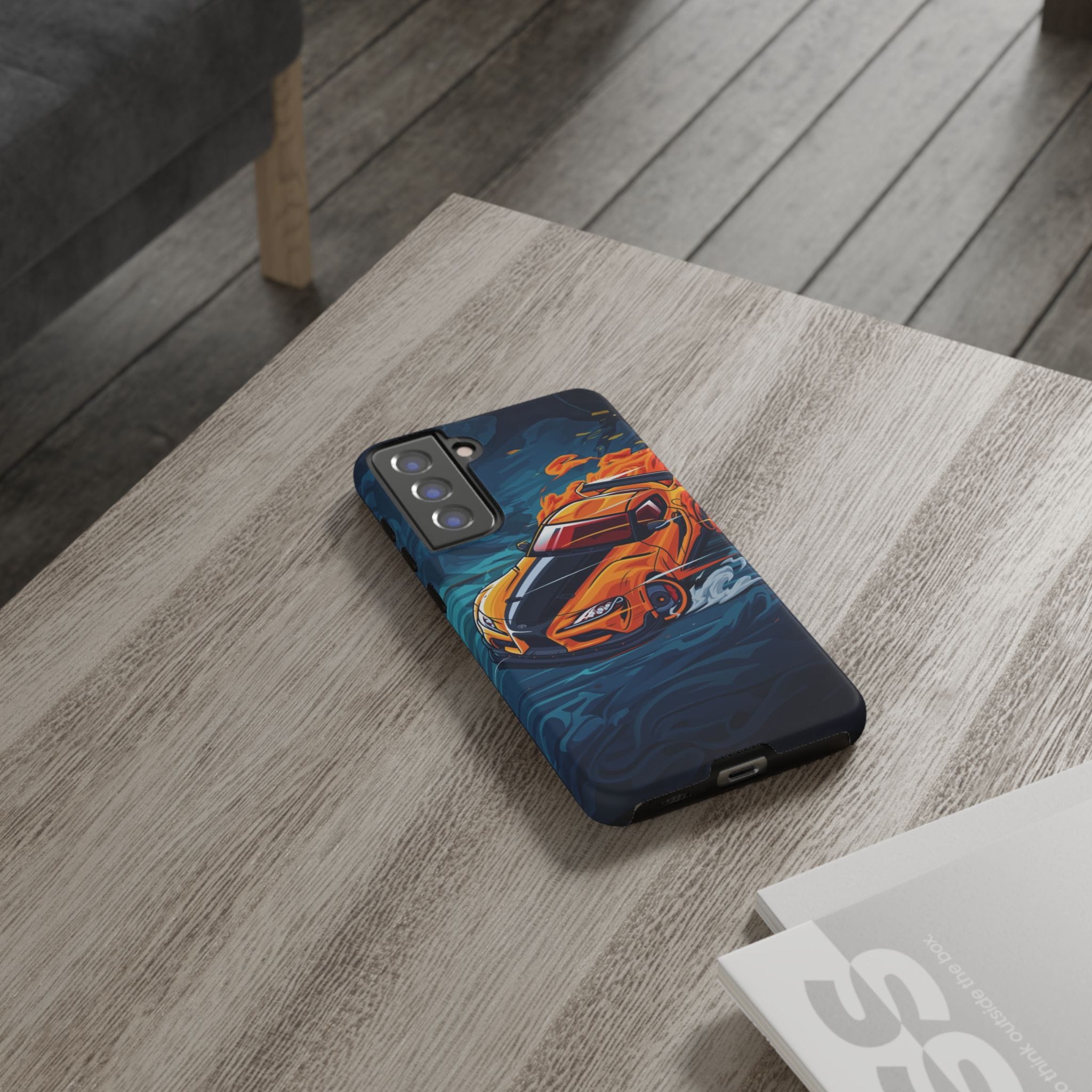 Car Lover Supra Inspired Tough Cases - printed case design