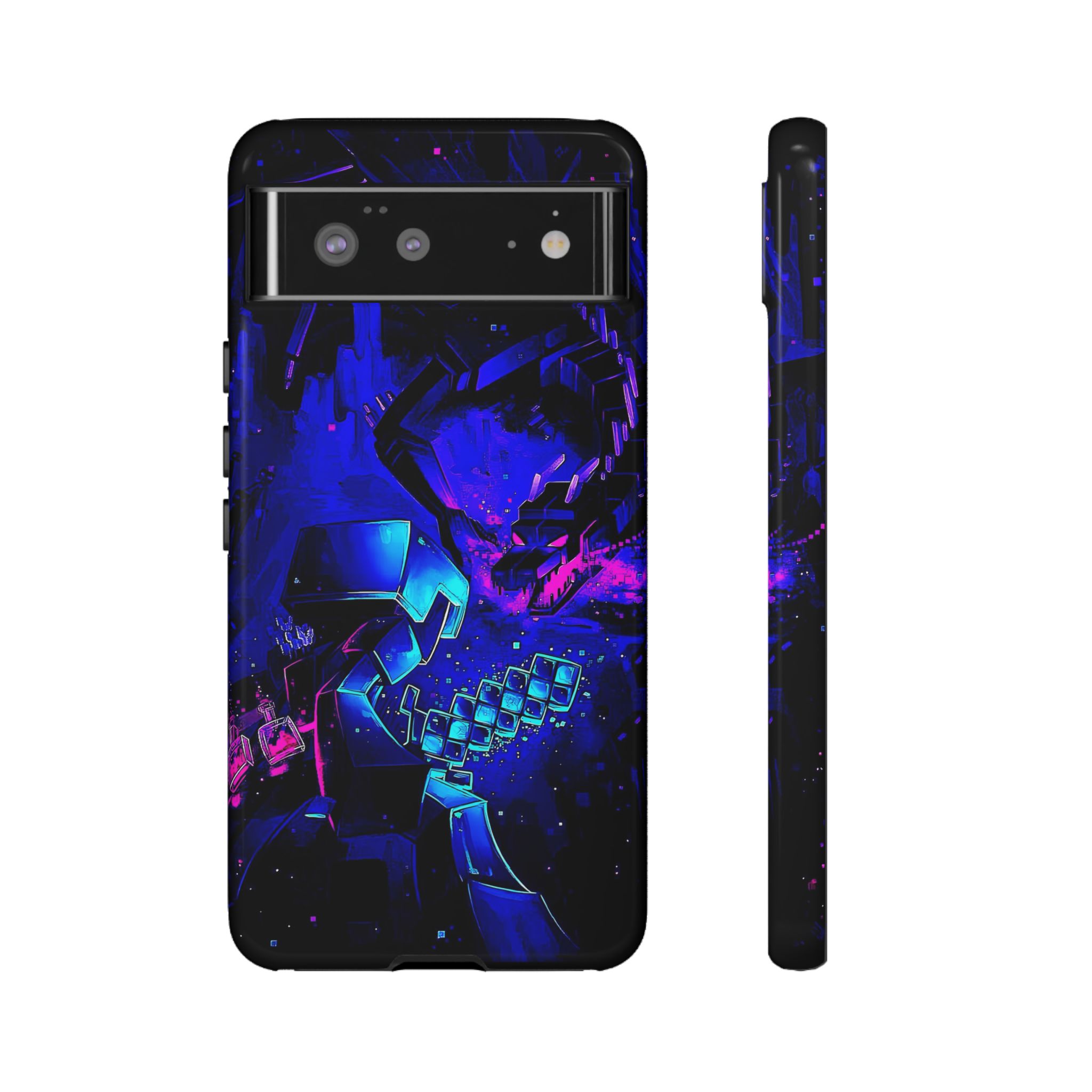 Minecraft End Dragon Fight Inspired Tough Cases - tough case front view