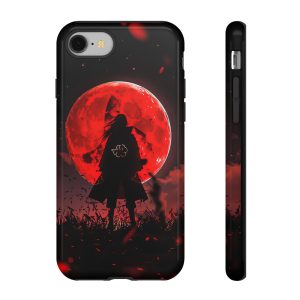 Itachi Red Moon Anime Inspired Tough Phone Cases
