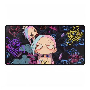 Jinx Arcane Inspired Desk Mat | Gaming Mouse Pad | Arcane Gaming Mousepad | Perfect Desk Accessory