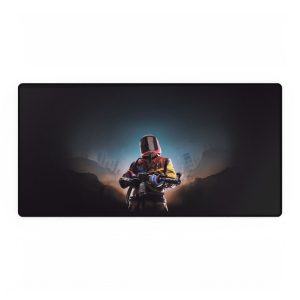 Rust Game Inspired Desk Mat | Gaming Mouse Pad | Rust Mouse Pad | Rust Game Hazmat | Perfect Desk Accessory