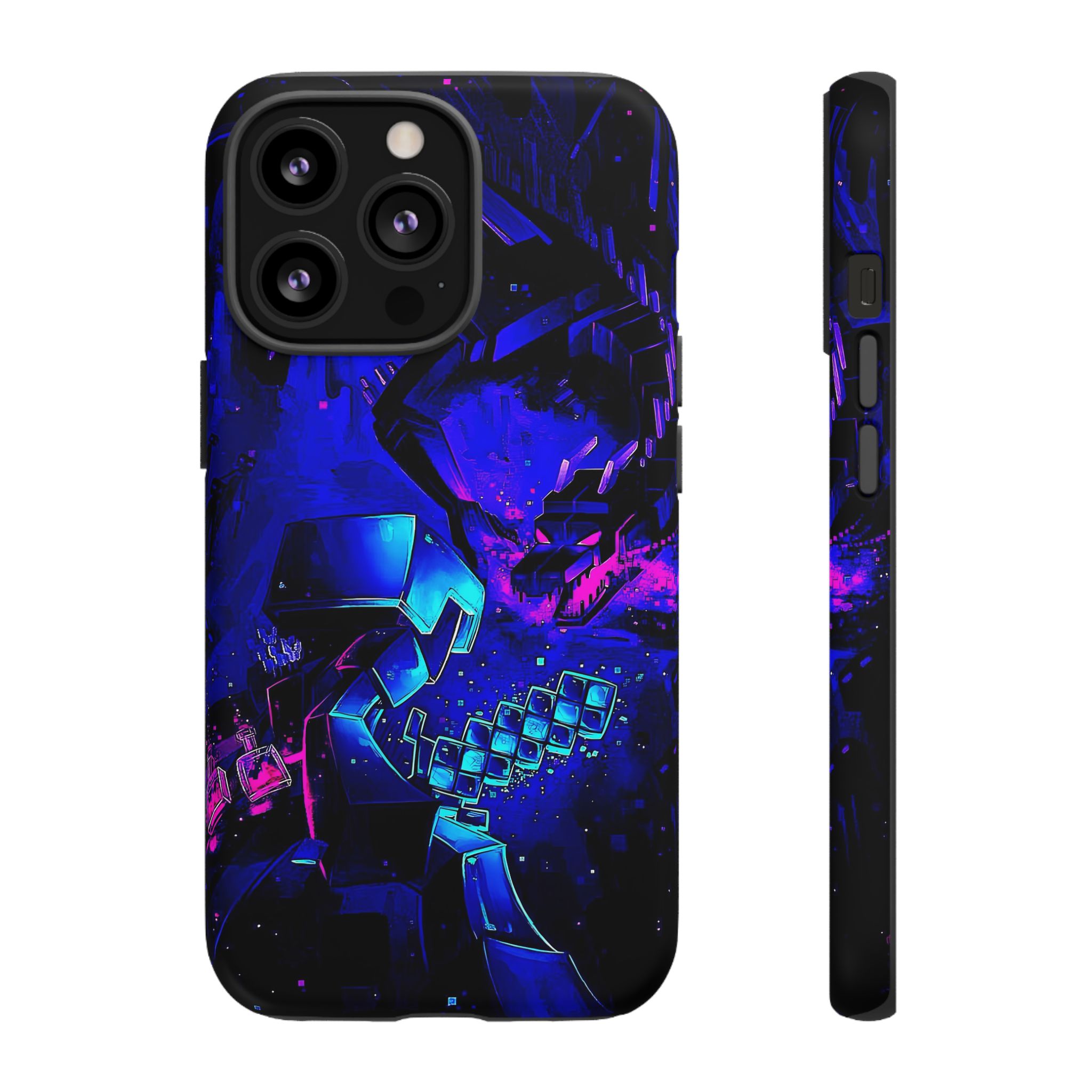 Minecraft End Dragon Fight Inspired Tough Cases - designer case view