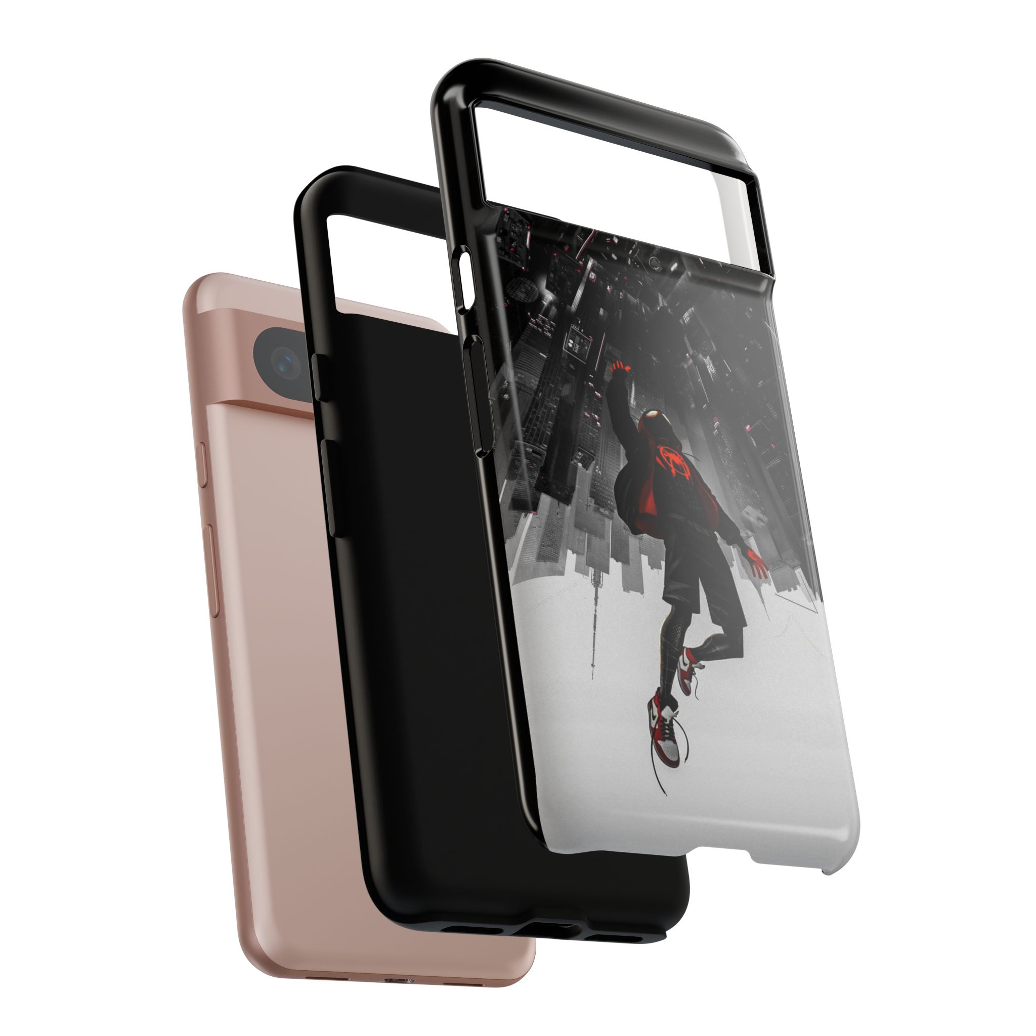 Mile Morale Spider Inspired Tough Cases - printed case design