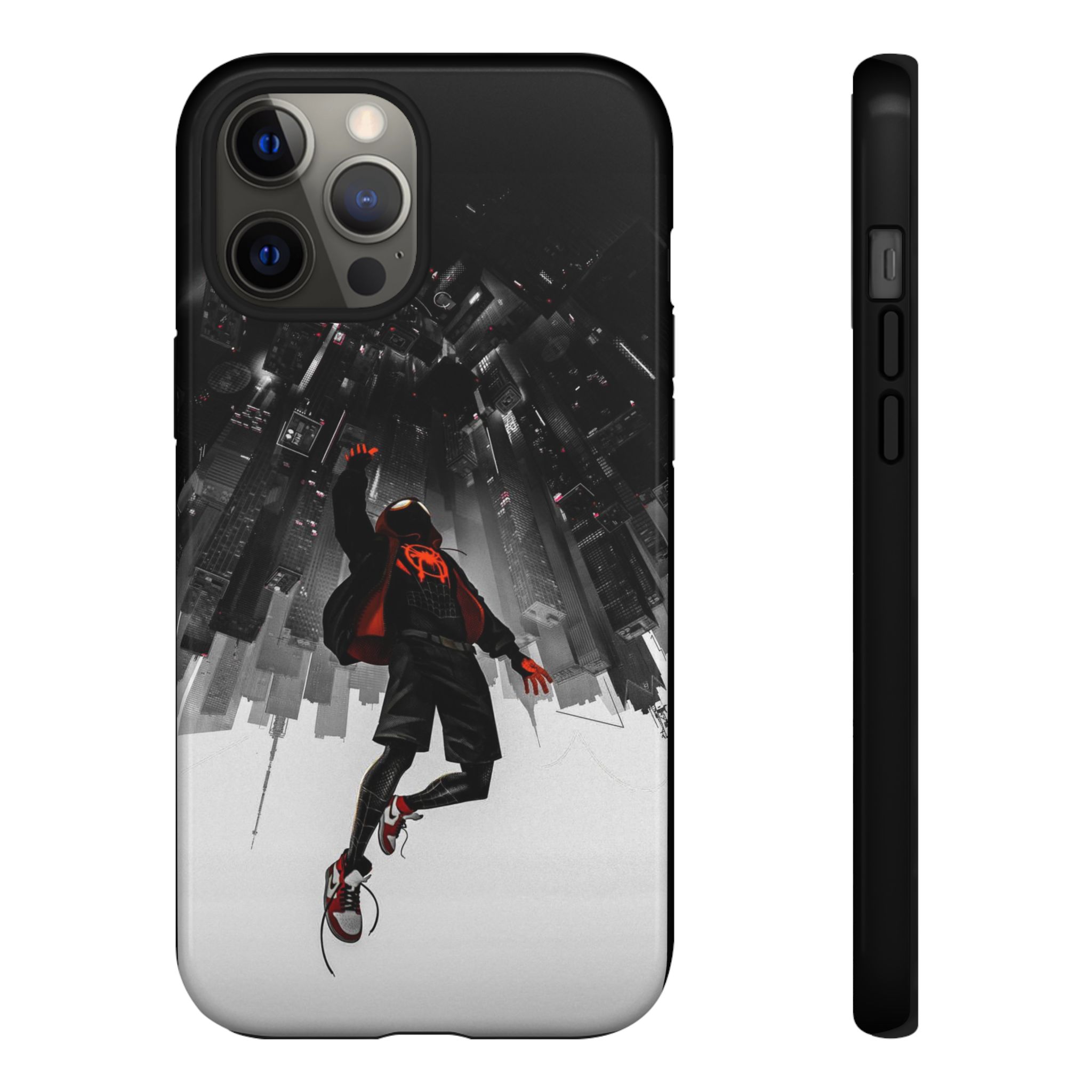 Mile Morale Spider Inspired Tough Cases - artistic case front