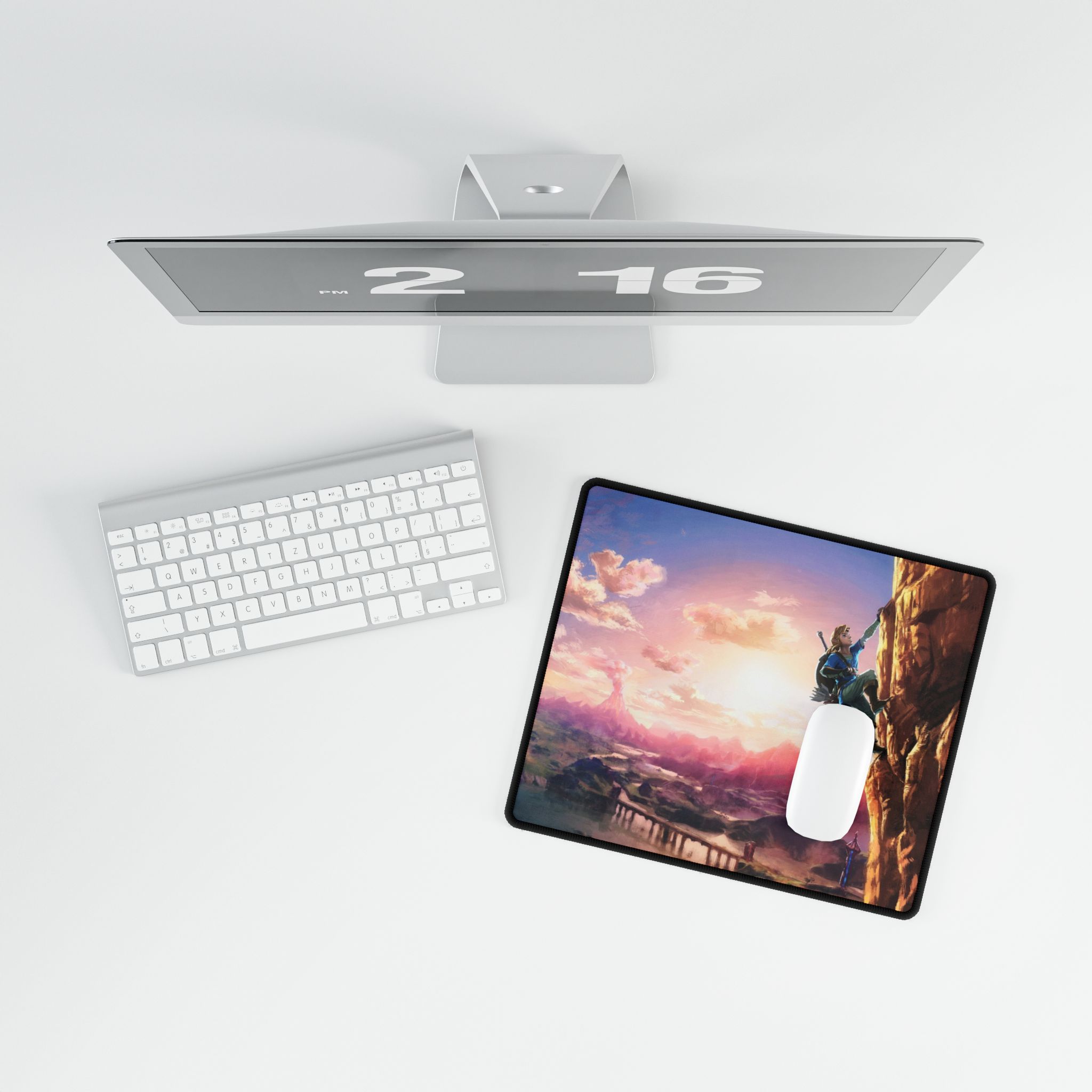 Legenda Inspired Desk Mat | Gaming Mouse Pad | Perfect Desk Accessory - slim fit case mockup
