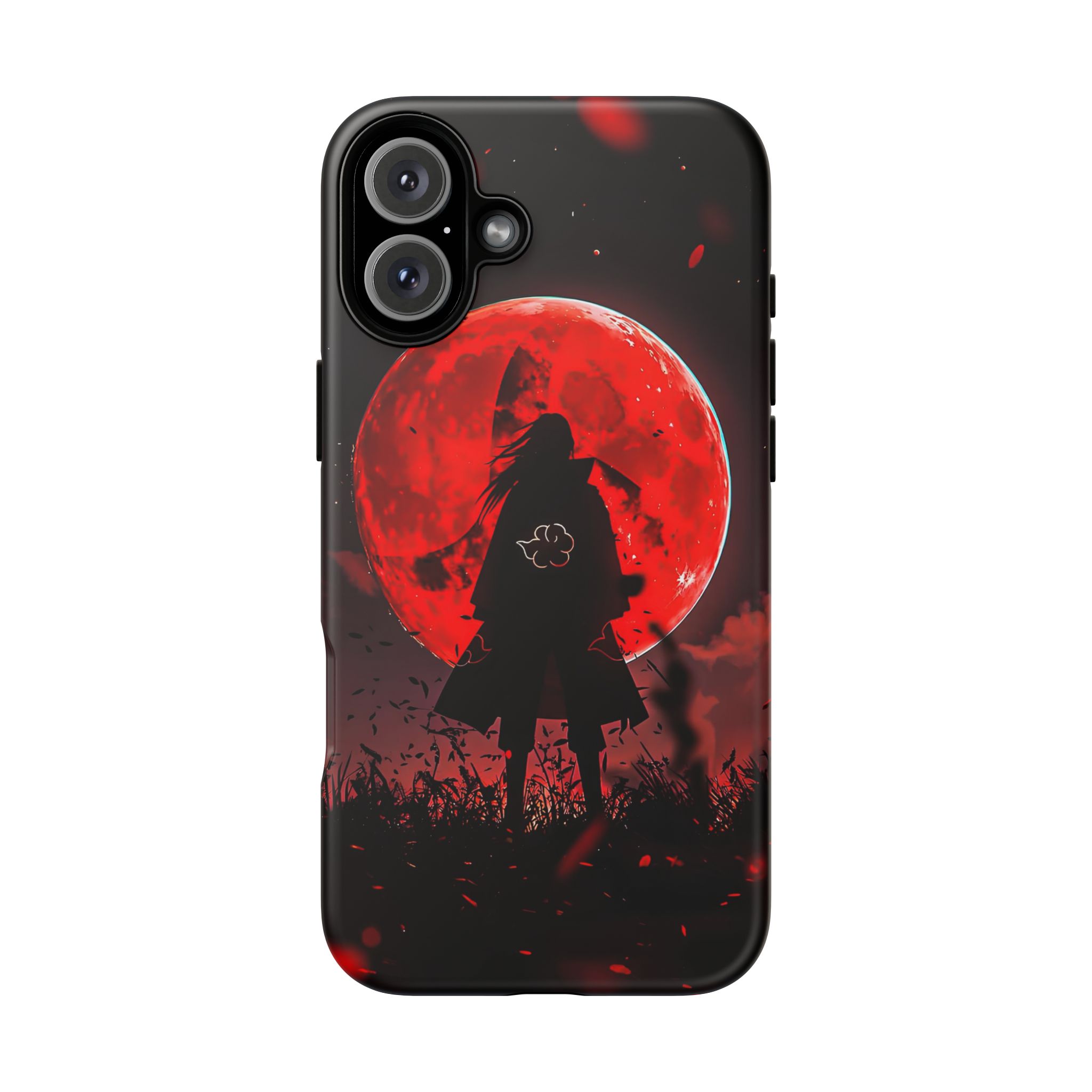Itachi Red Moon Anime Inspired Tough Phone Cases - high quality phone case
