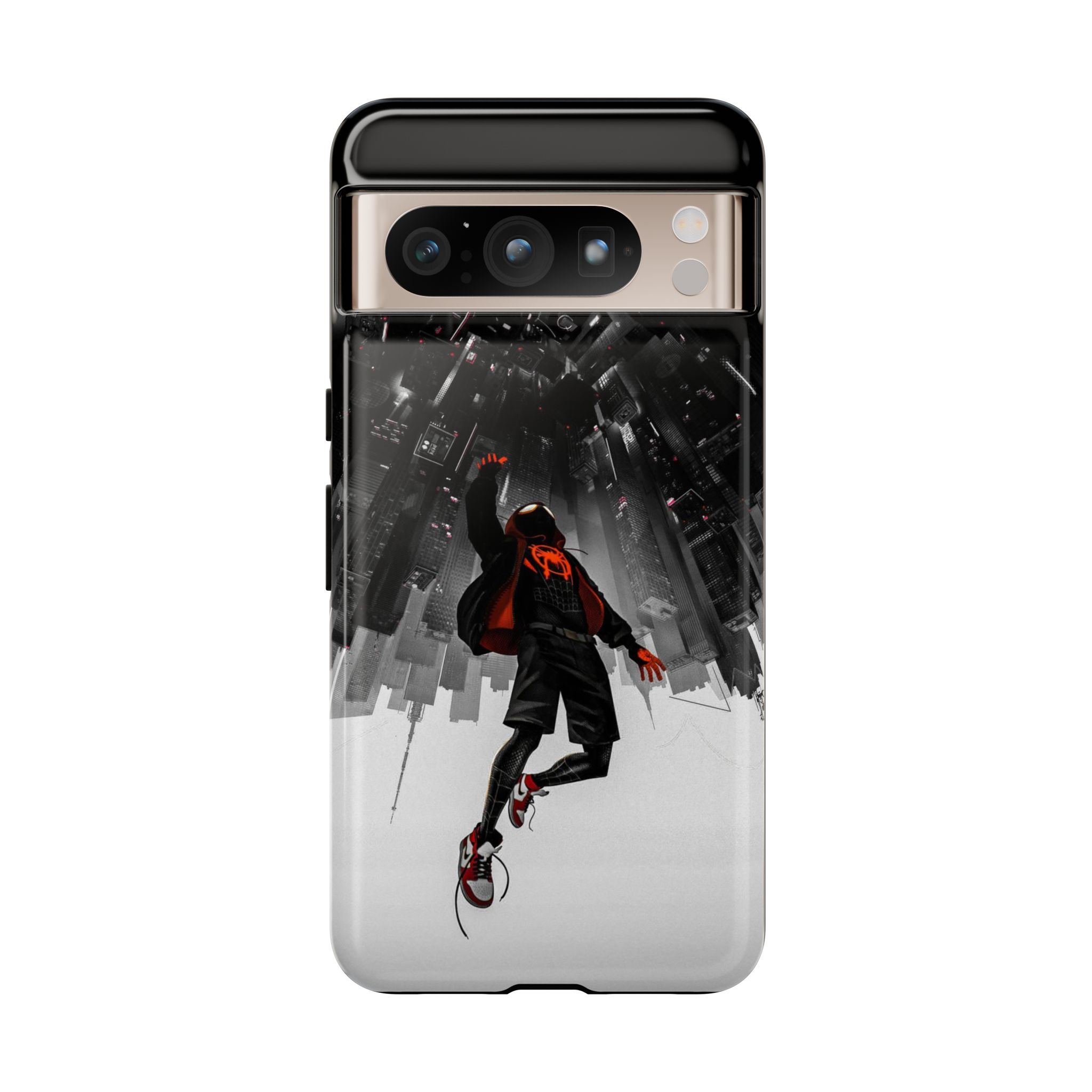 Mile Morale Spider Inspired Tough Cases - tough case front view