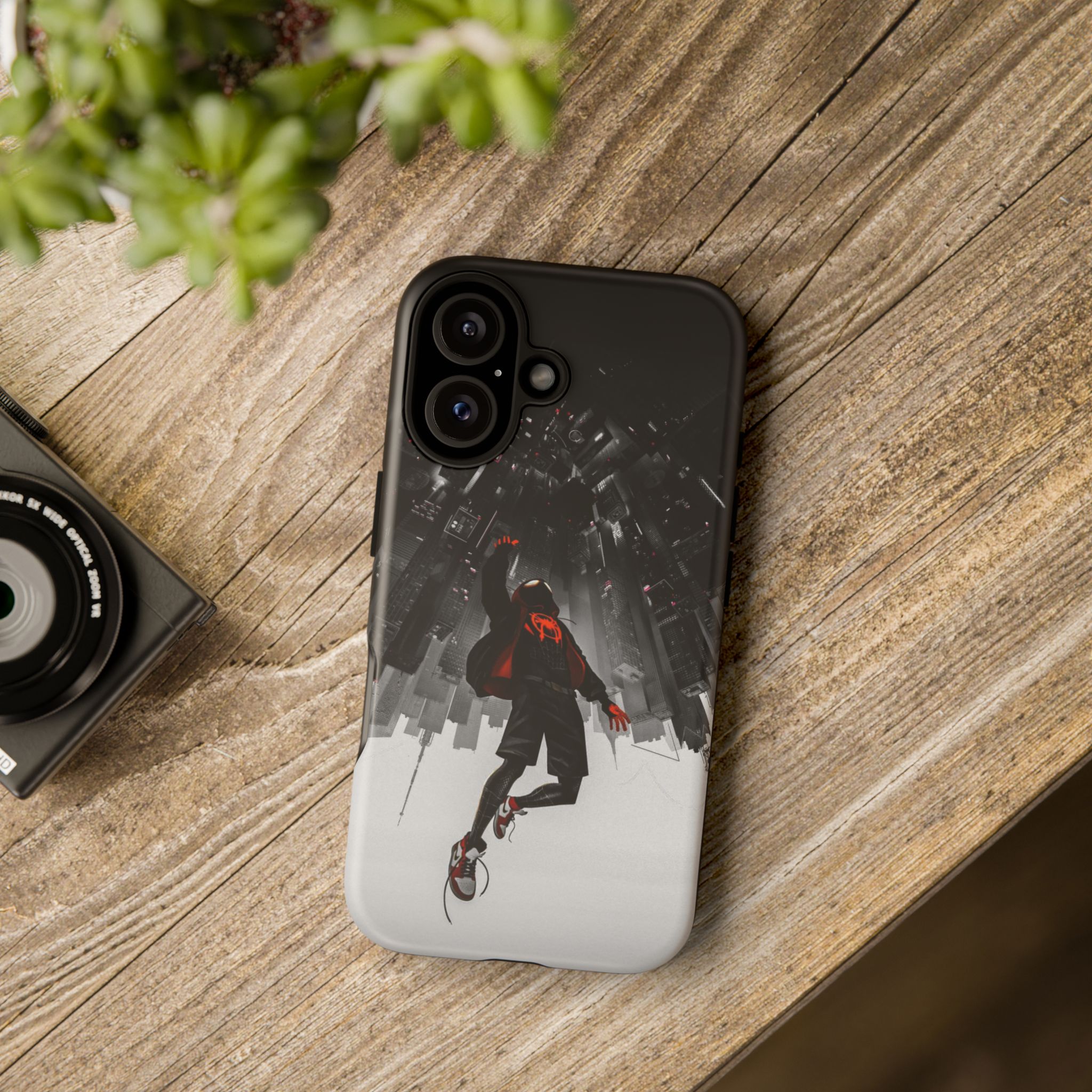 Mile Morale Spider Inspired Tough Cases - sleek phone case design