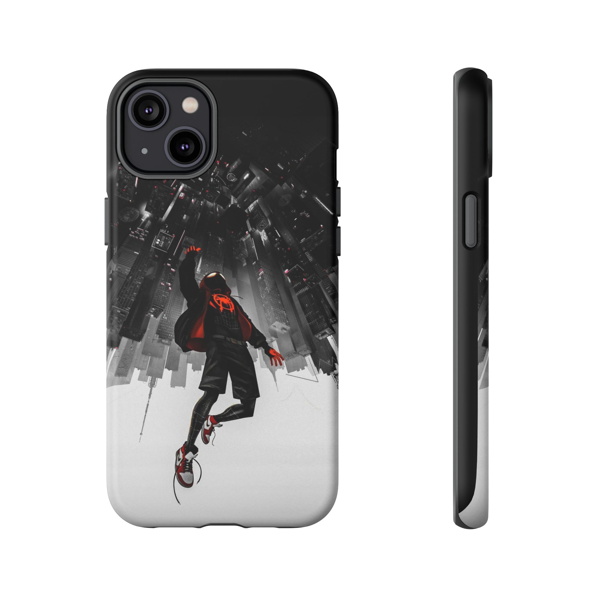 Mile Morale Spider Inspired Tough Cases - protective case mockup