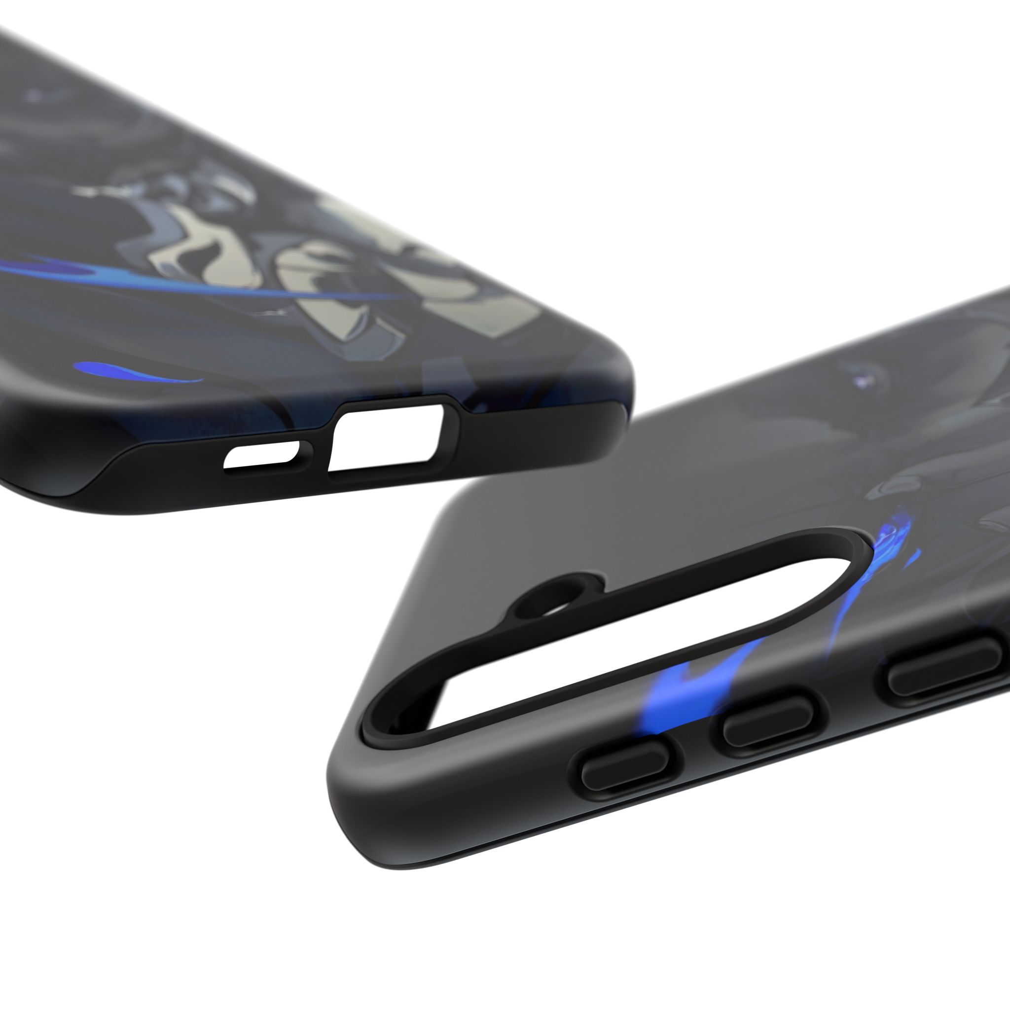 Valorant Yoru Ultimate Inspired Tough Cases - case side view detail