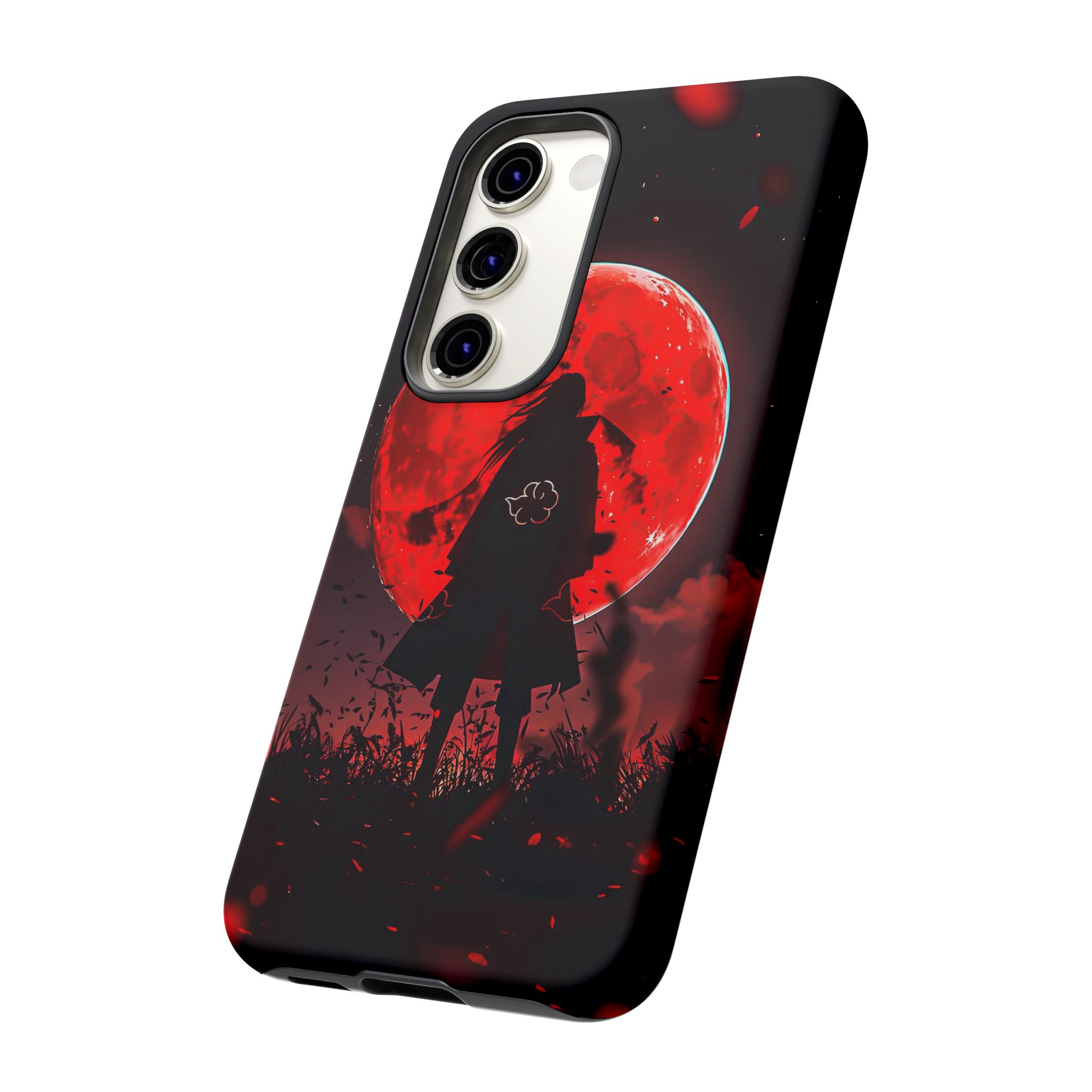 Itachi Red Moon Anime Inspired Tough Phone Cases - phone case for all models