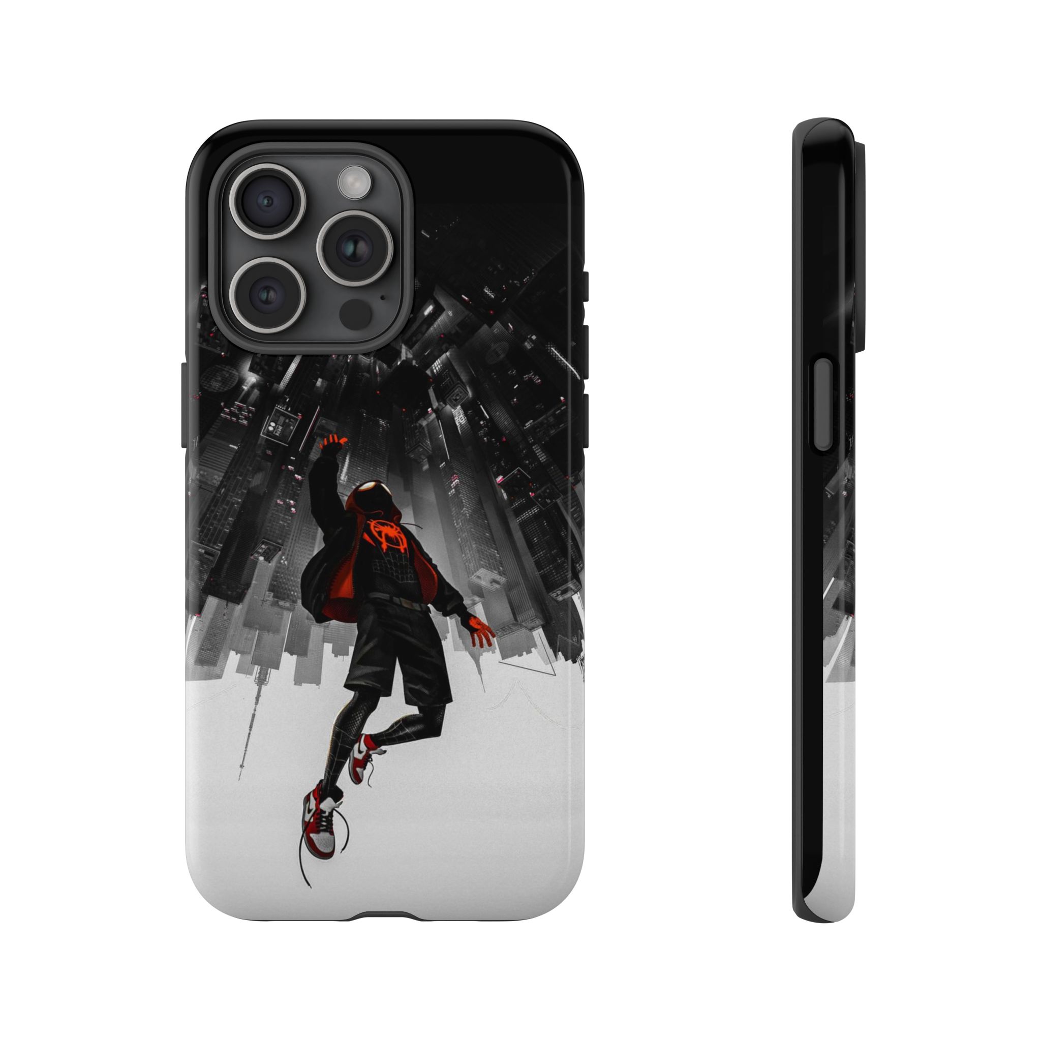 Mile Morale Spider Inspired Tough Cases - tough case front view