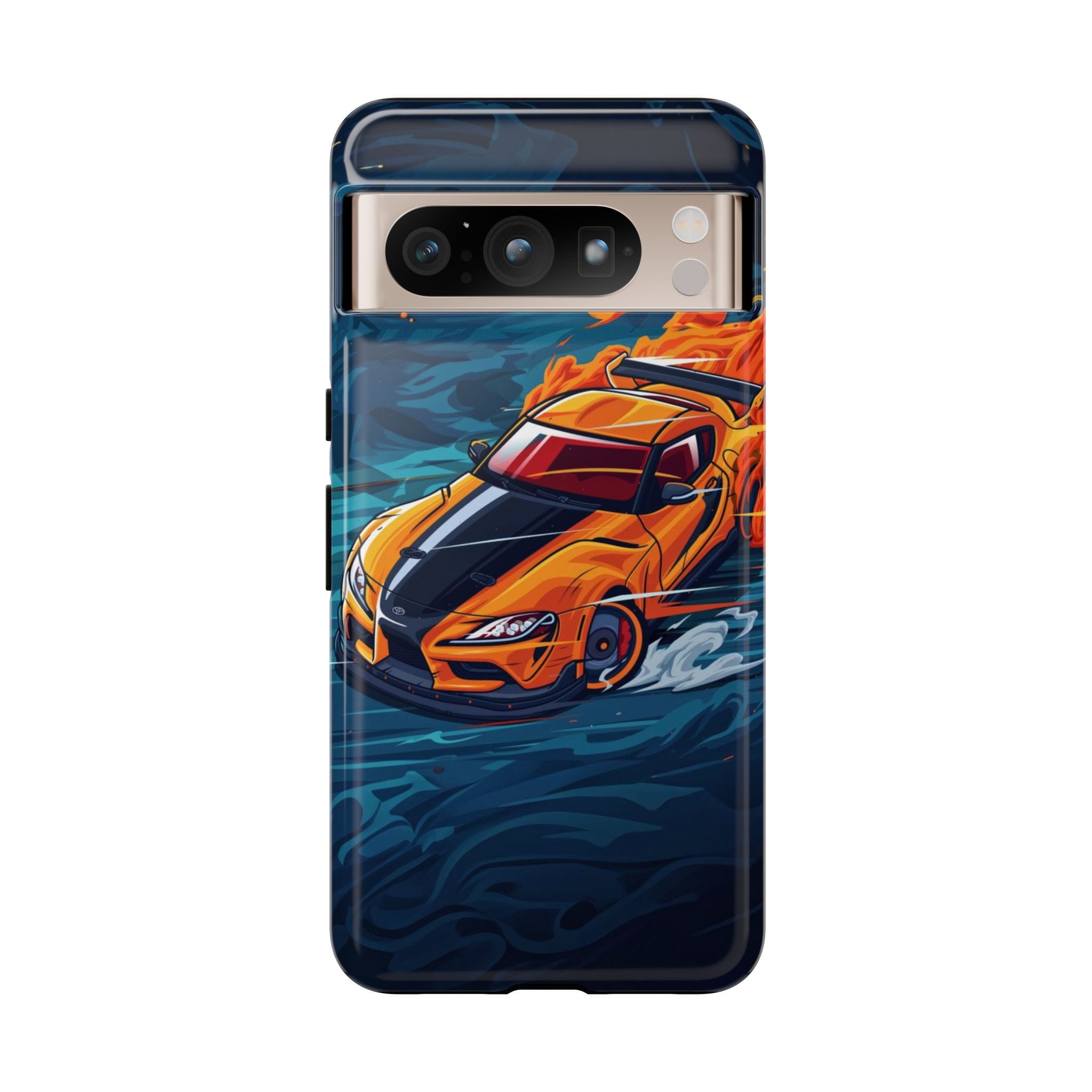 Car Lover Supra Inspired Tough Cases - bold design phone case