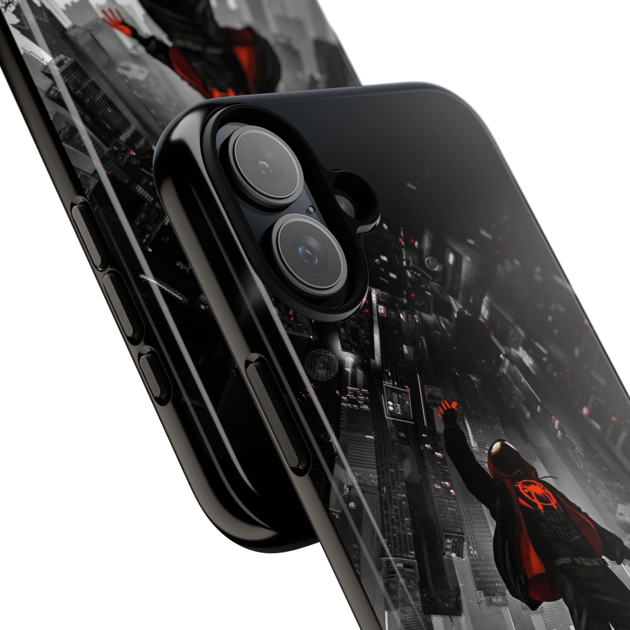 Mile Morale Spider Inspired Tough Cases - signature case look