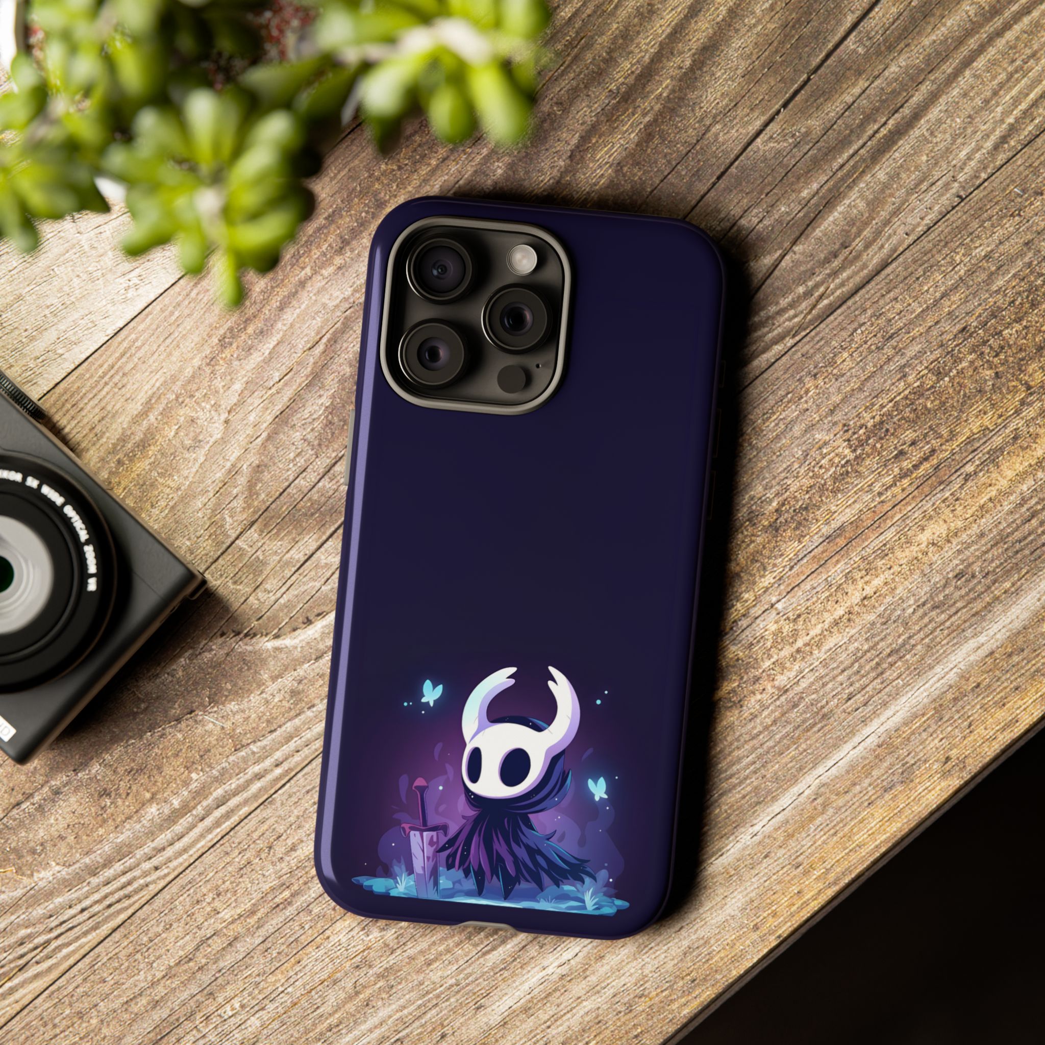 Hollow Knight Glowing Inspired Phone Cases - detailed case artwork