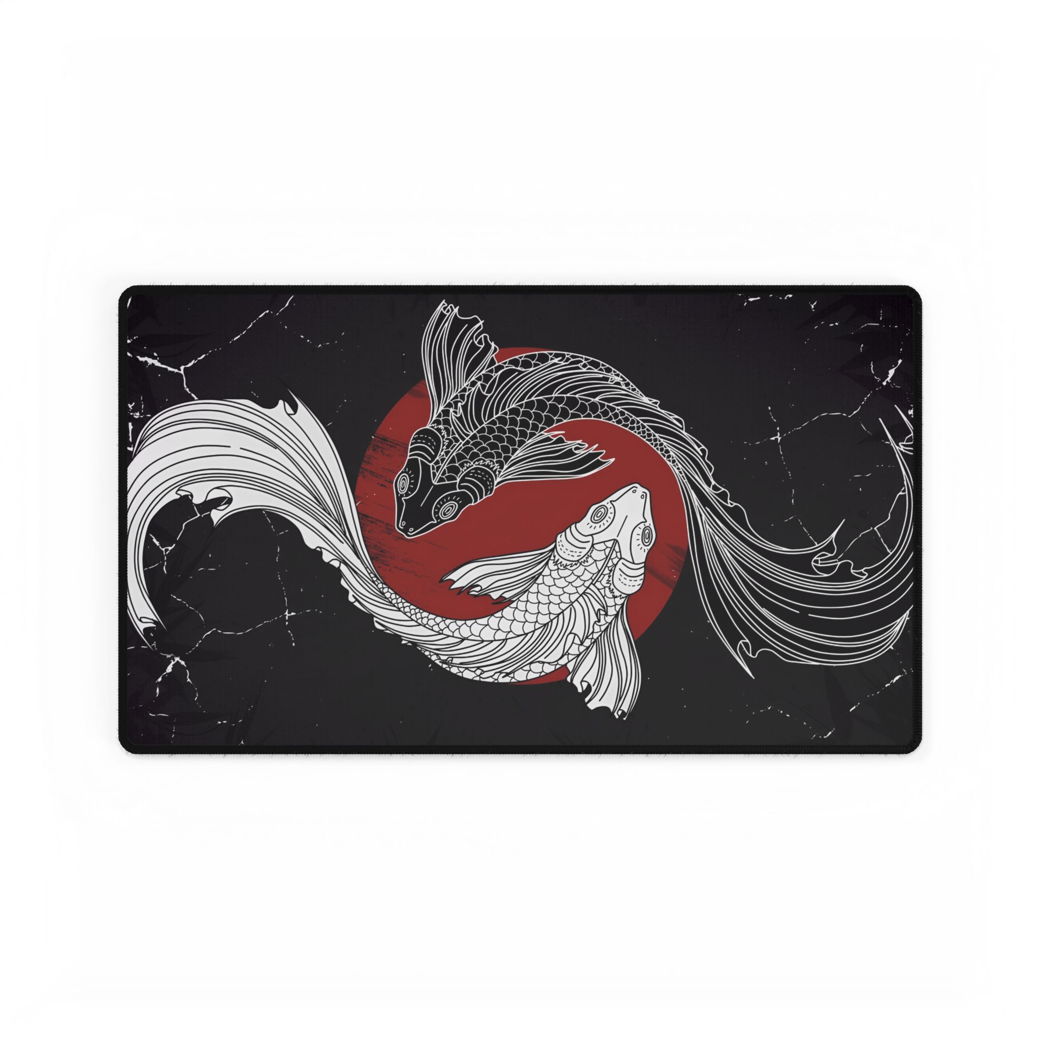 Japanese Koi Fish Desk Mat | Anime Mouse Pad | Japanese Gaming Mousepad | Perfect Desk Accessory - durable phone case