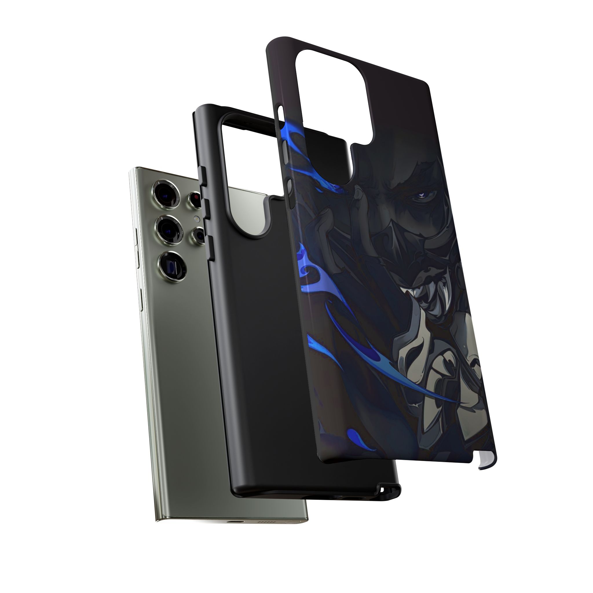 Valorant Yoru Ultimate Inspired Tough Cases - case side view detail