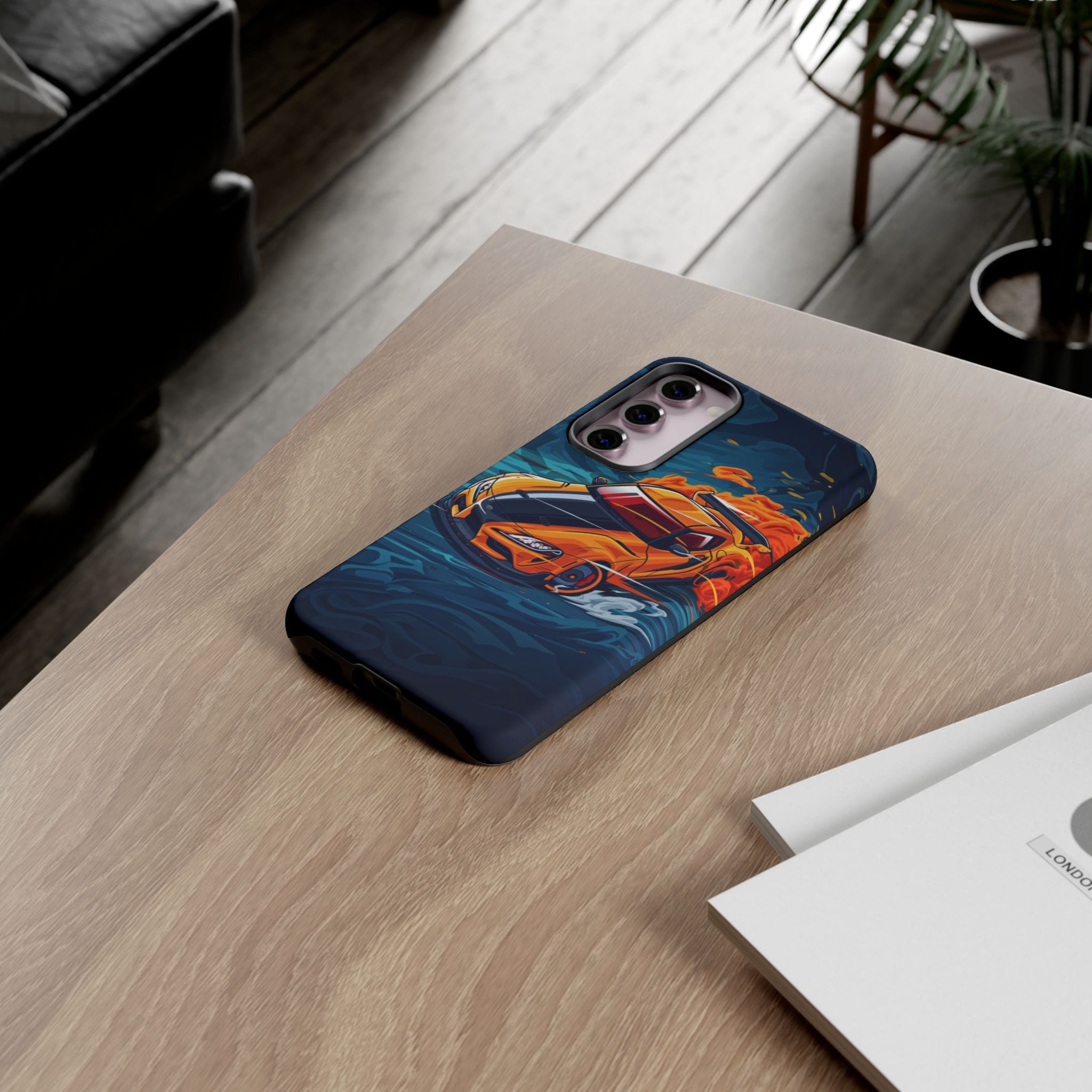 Car Lover Supra Inspired Tough Cases - printed case design