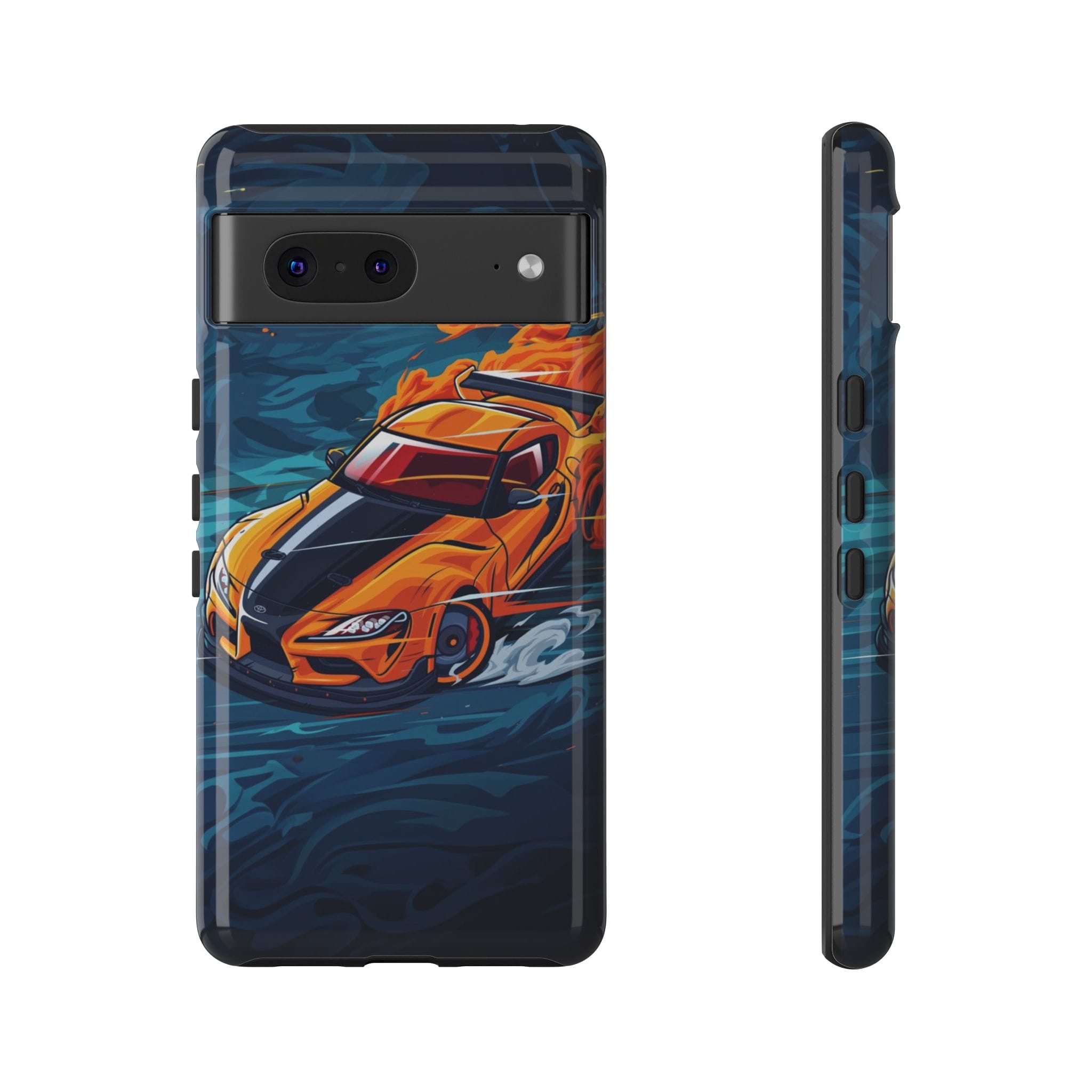 Car Lover Supra Inspired Tough Cases - case design close up