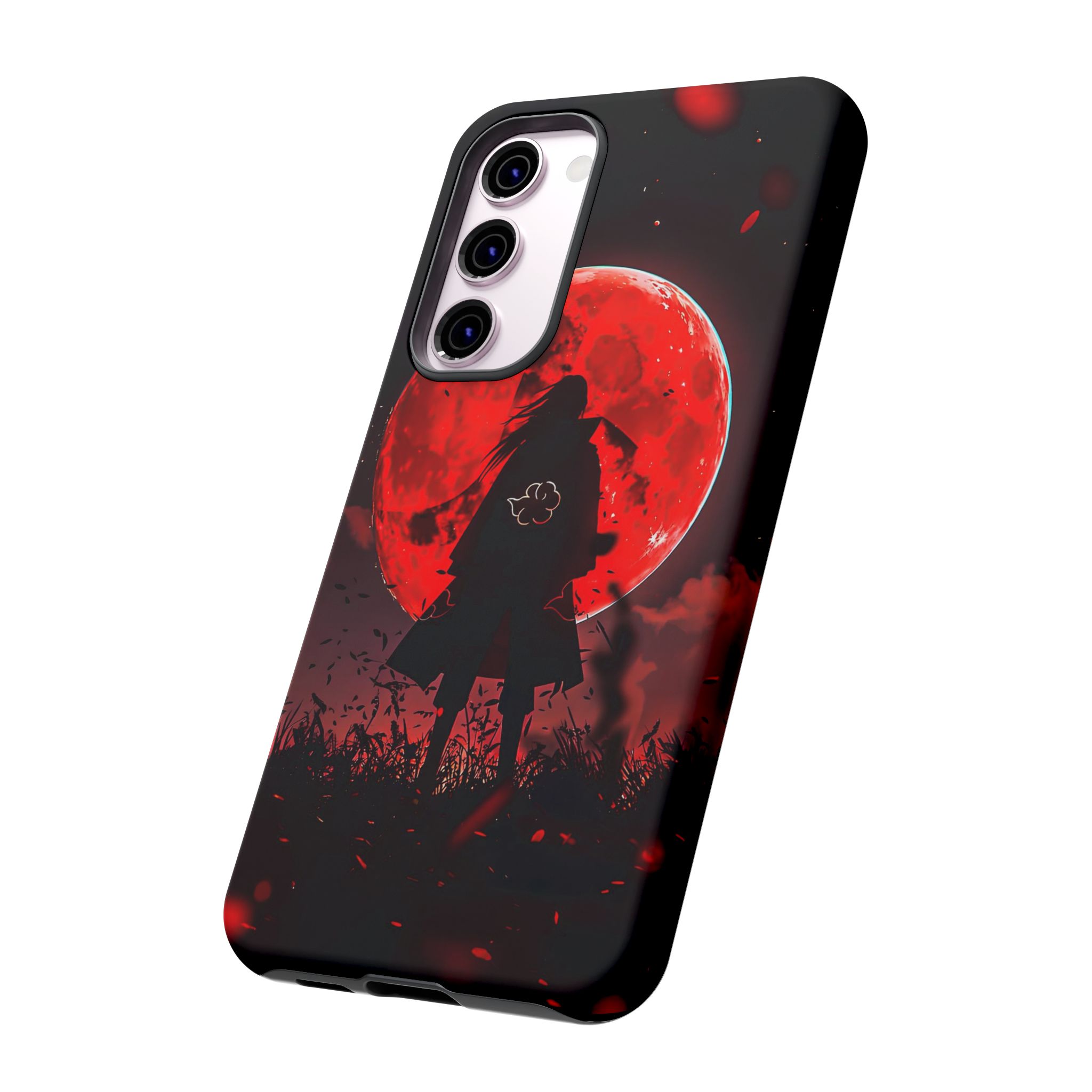 Itachi Red Moon Anime Inspired Tough Phone Cases - protective case design