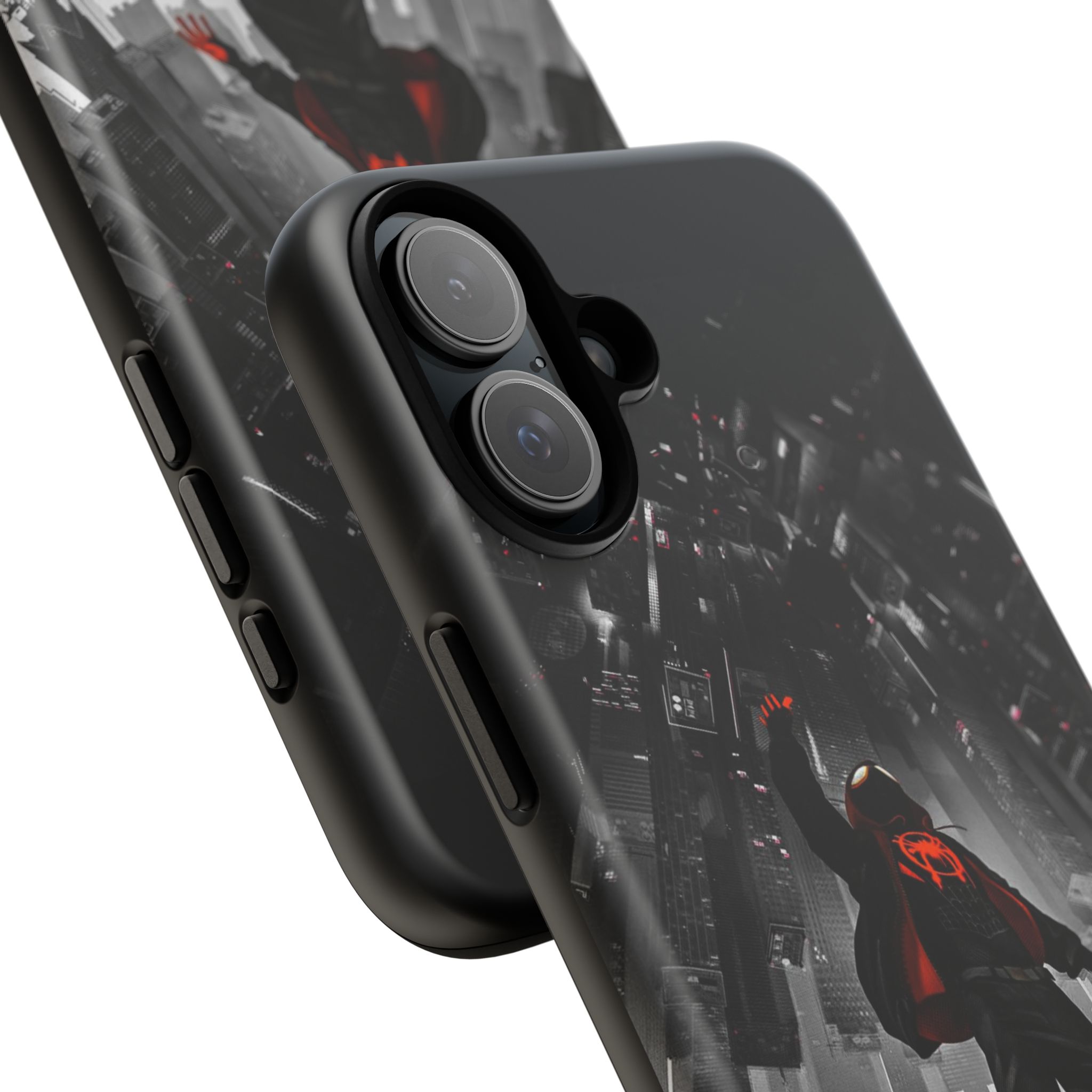 Mile Morale Spider Inspired Tough Cases - protective case design