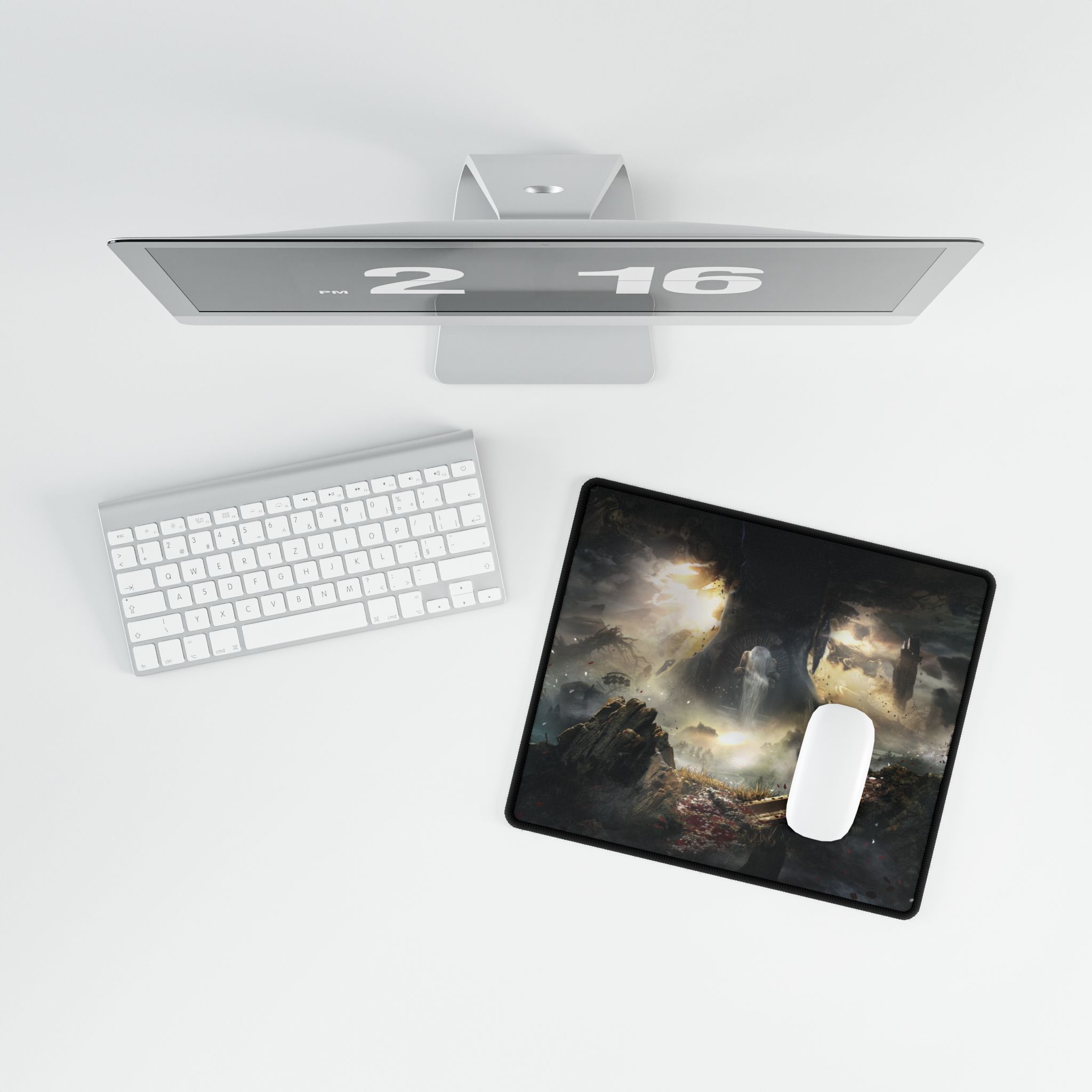 Clair Obscur Expedition 33 Inspired Desk Mat | Gaming Mouse Pad | Perfect Desk Accessory - slim fit case mockup