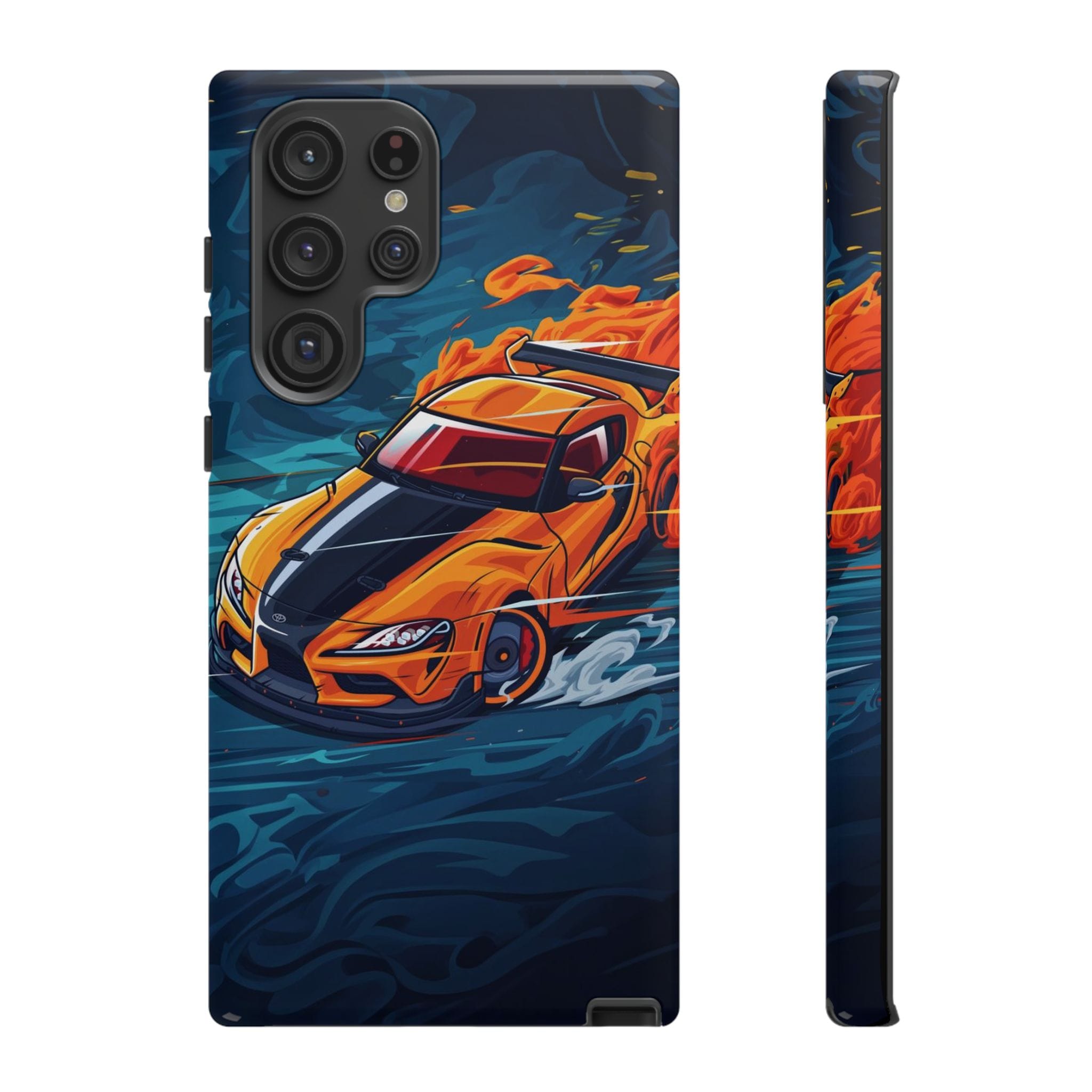 Car Lover Supra Inspired Tough Cases - case design close up
