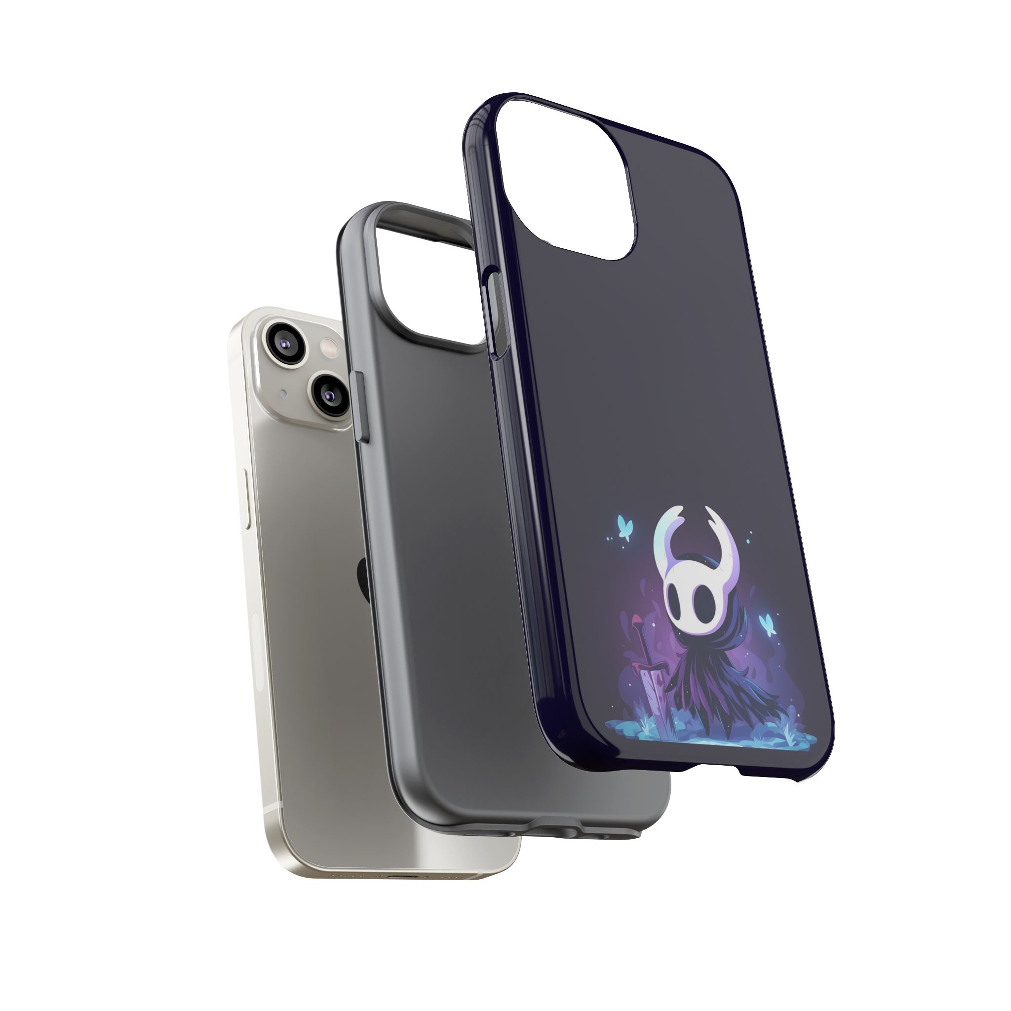 Hollow Knight Glowing Inspired Phone Cases - detailed case artwork