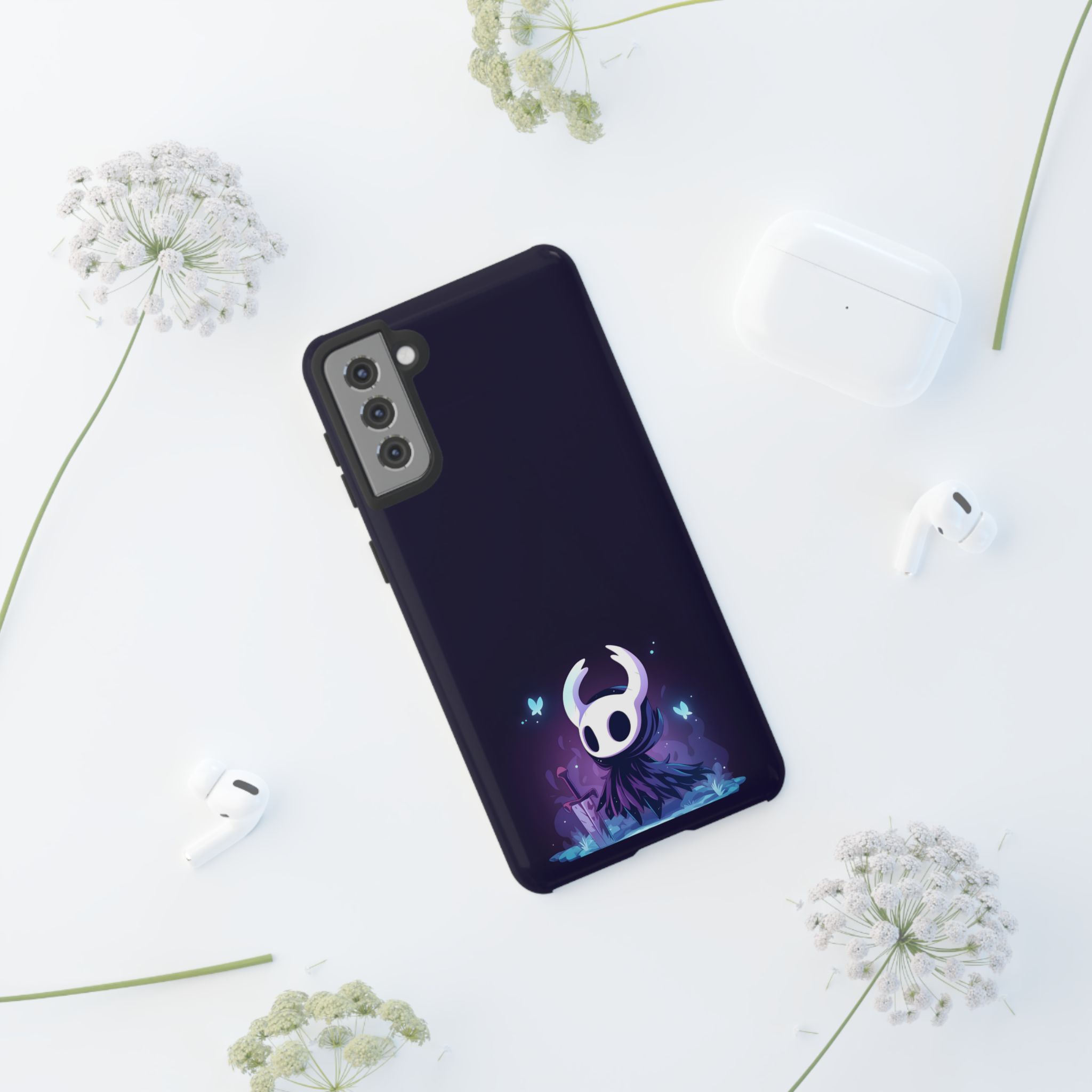Hollow Knight Glowing Inspired Phone Cases - tough protection phone case