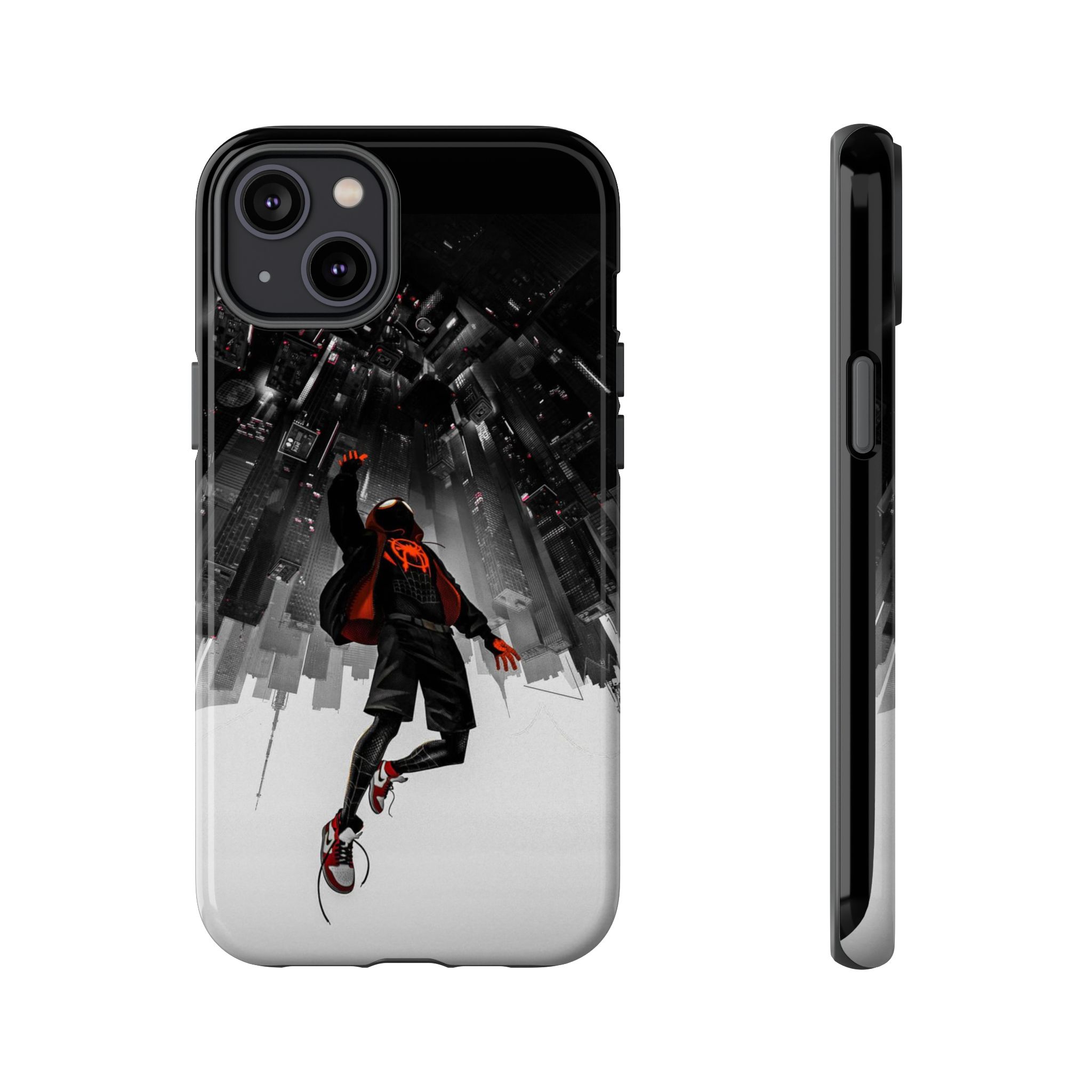 Mile Morale Spider Inspired Tough Cases - bold design phone case