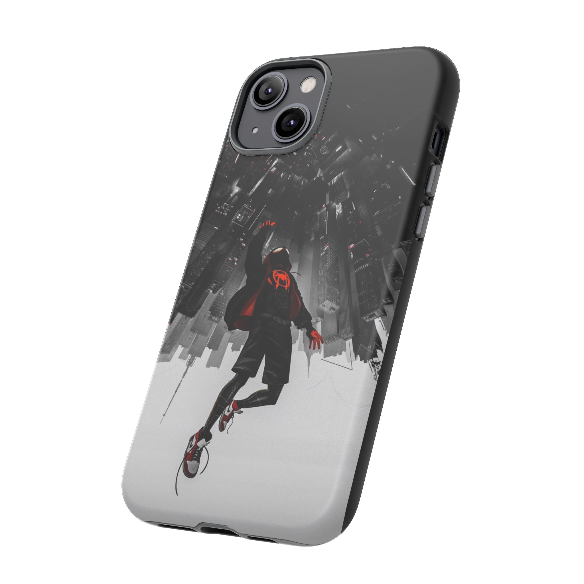 Mile Morale Spider Inspired Tough Cases - protective case design
