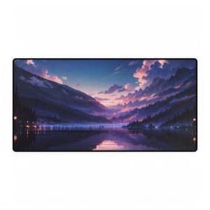 Close-up of a Cozy Pastel Mouse Pad showing texture and design