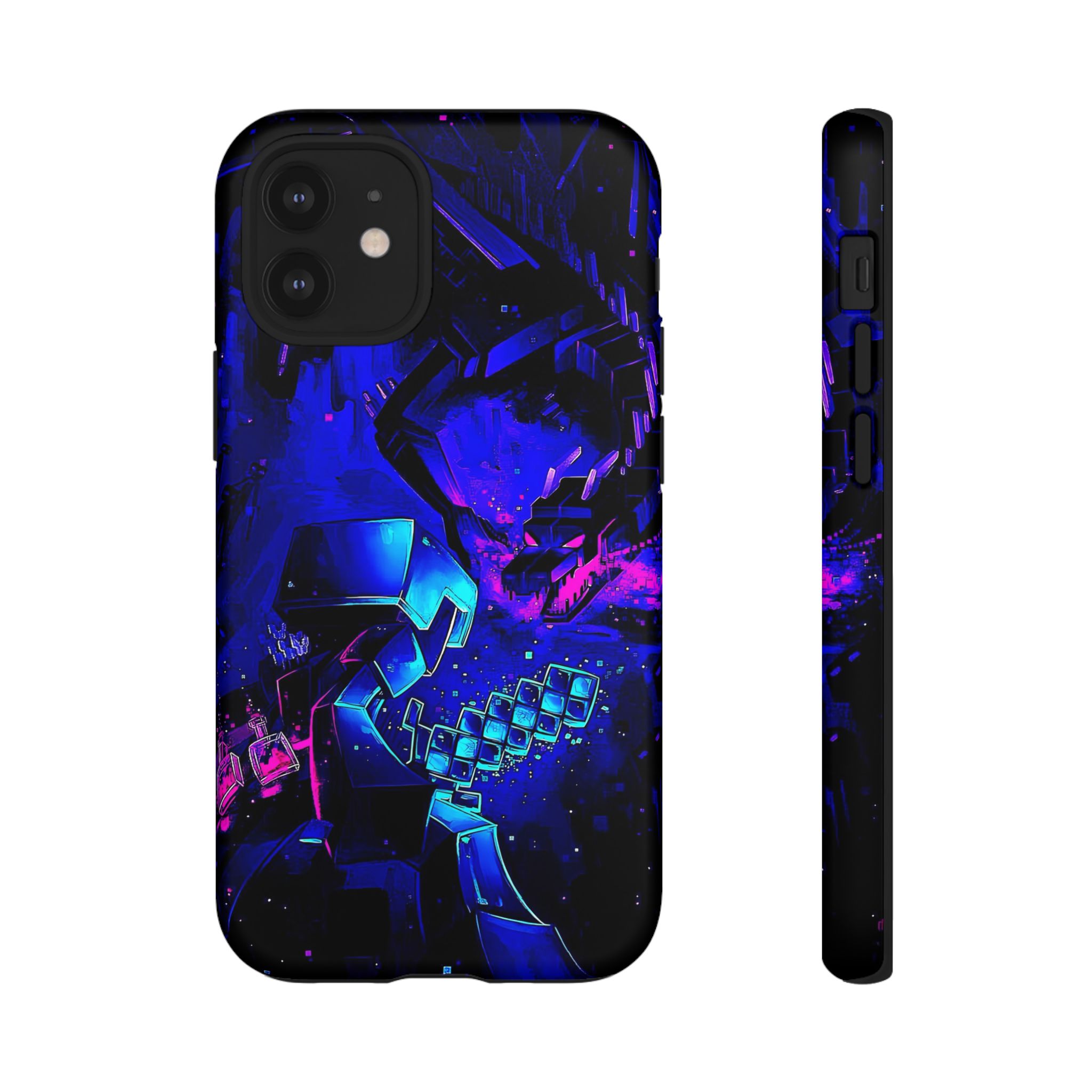 Minecraft End Dragon Fight Inspired Tough Cases - phone case for all models