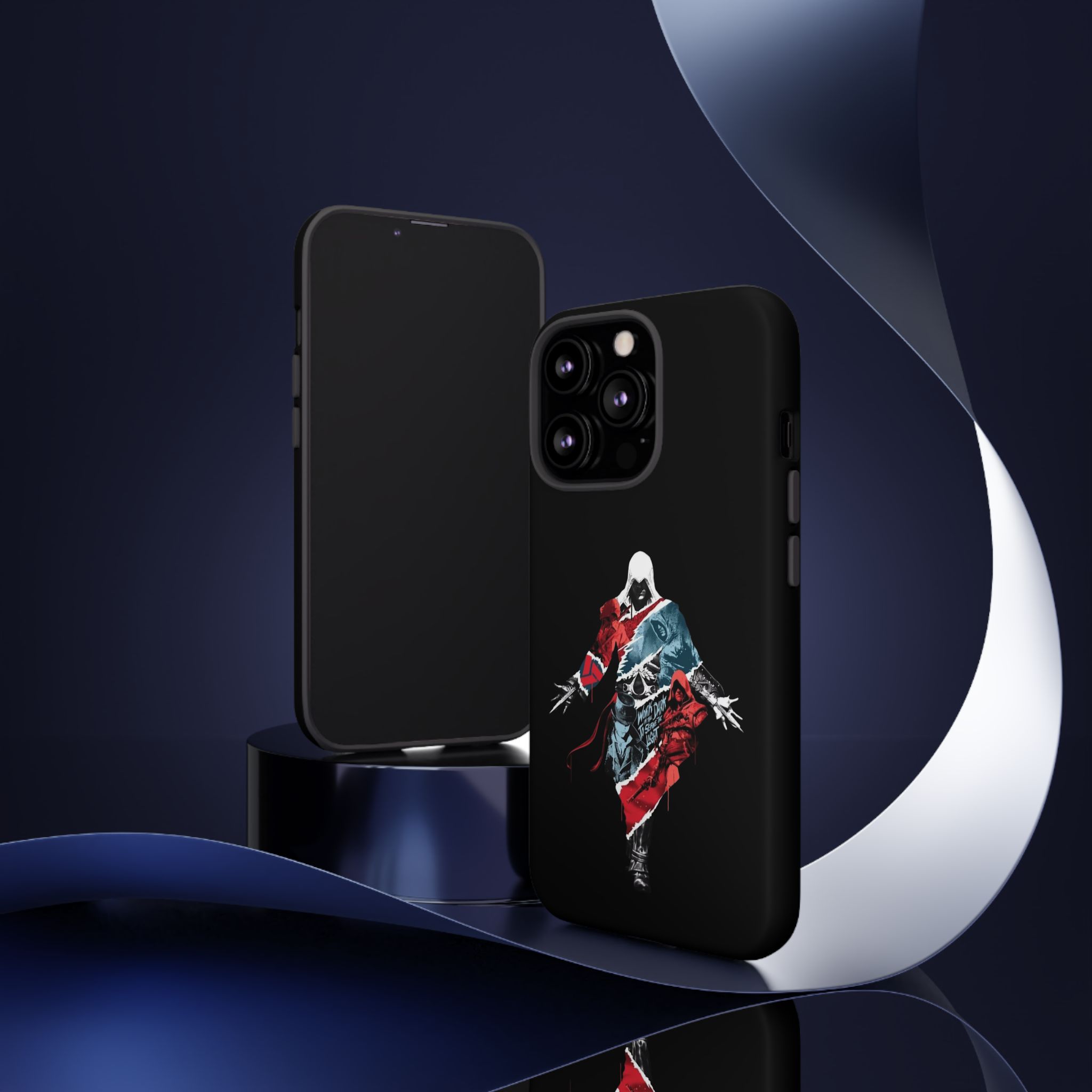 Assassin Inspired Tough Cases - slim fit case mockup