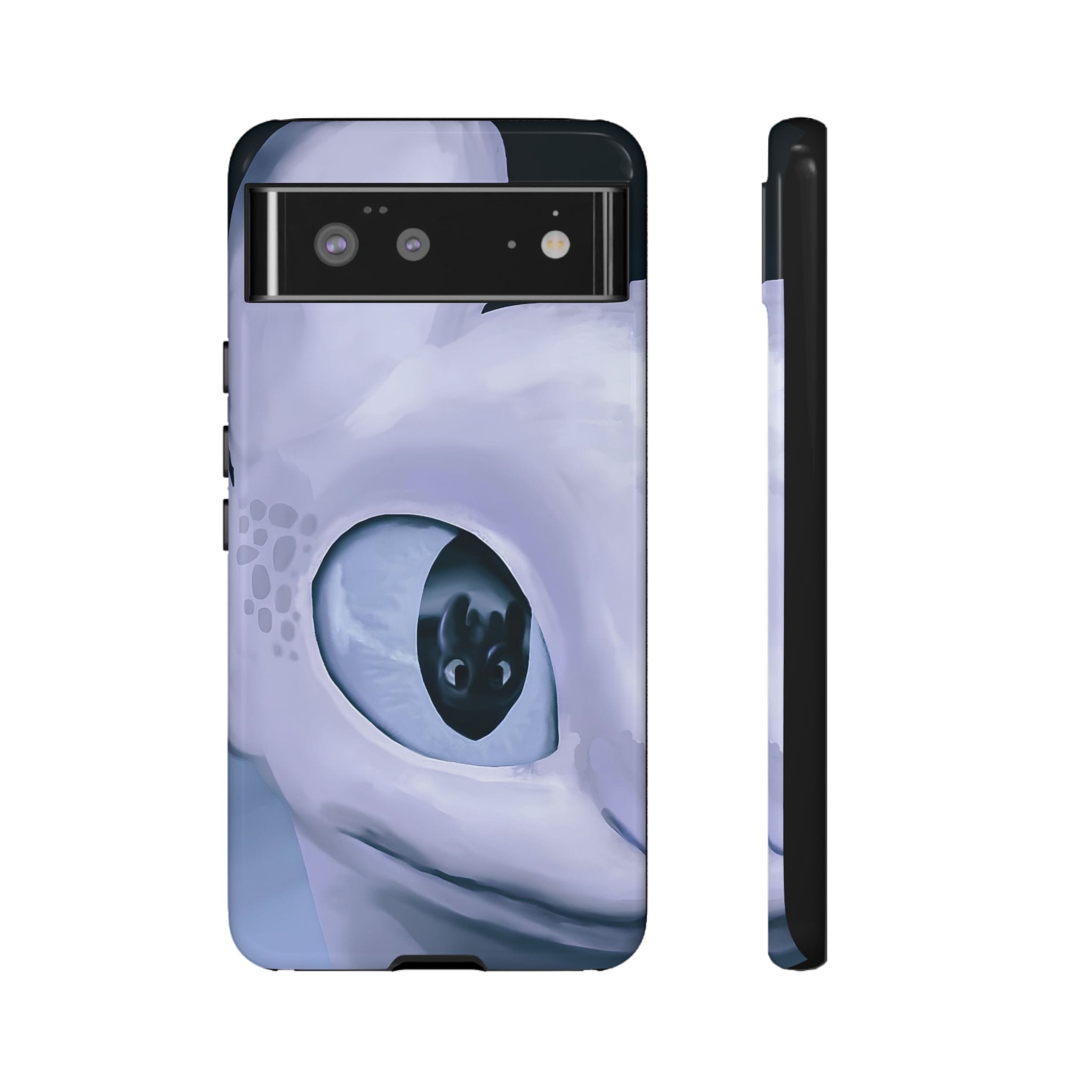 HTTYD: Light Fury in Love Inspired Tough Cases - Valentine's Day Couple Gifts - tough case front view