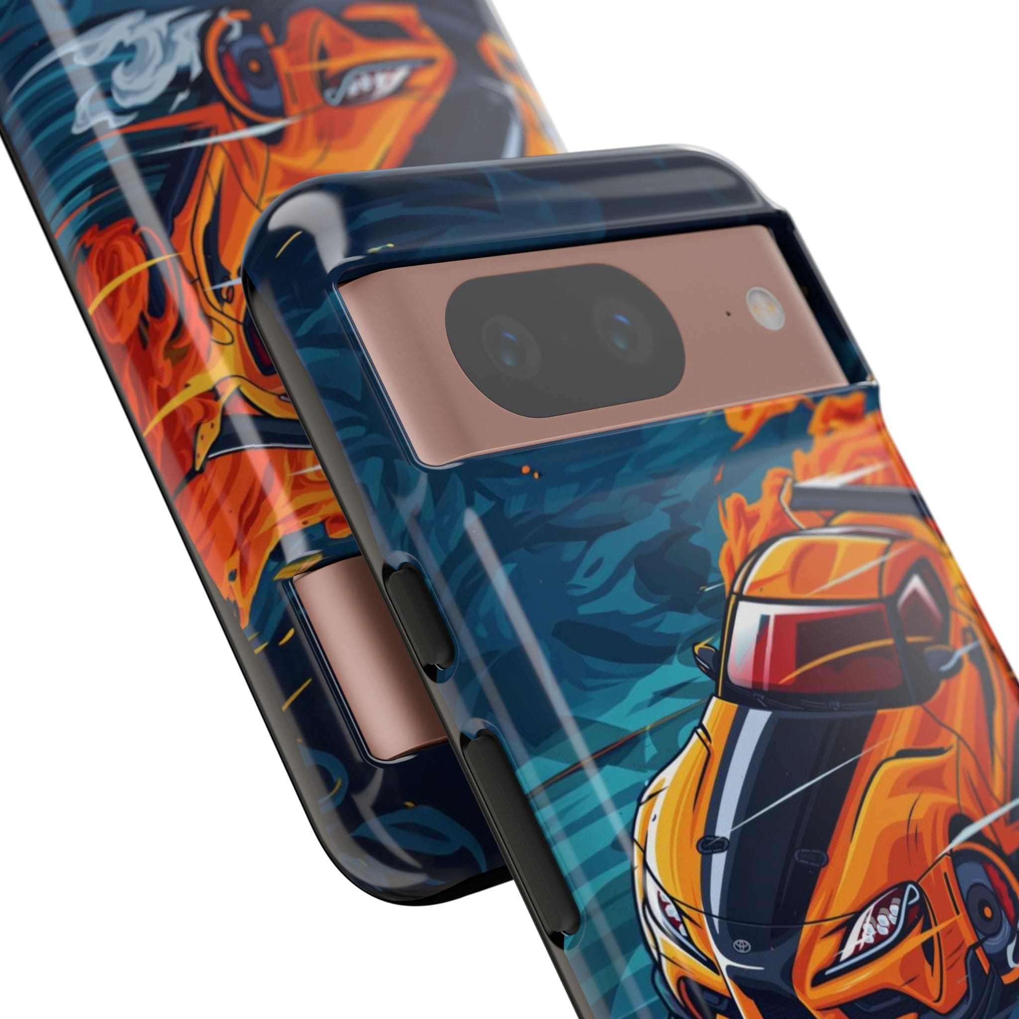 Car Lover Supra Inspired Tough Cases - case back design view