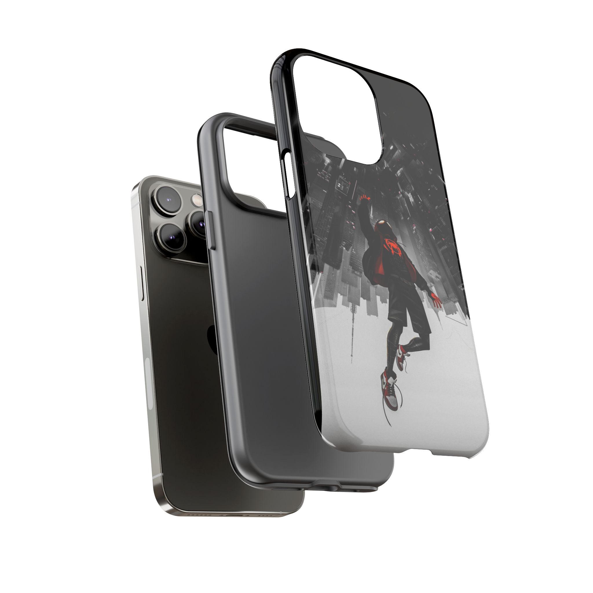 Mile Morale Spider Inspired Tough Cases - impact resistant case