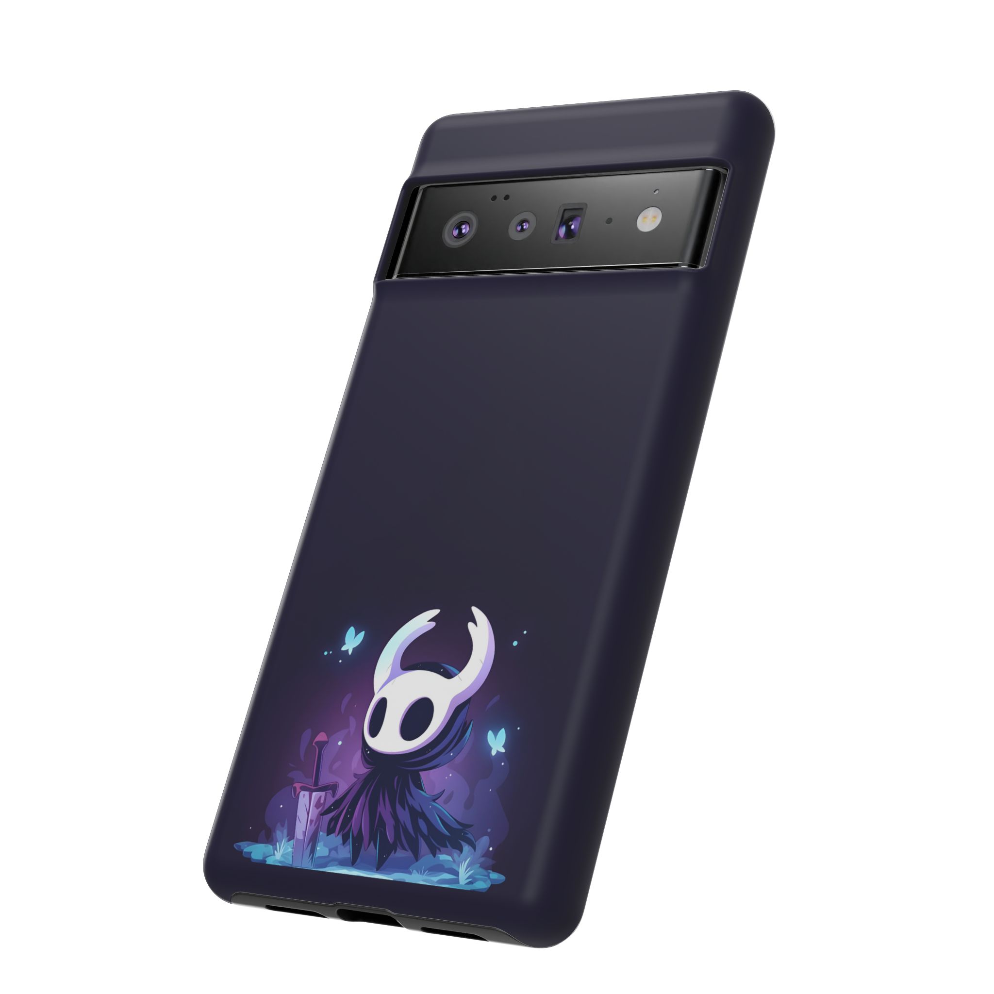 Hollow Knight Glowing Inspired Phone Cases - case back design view