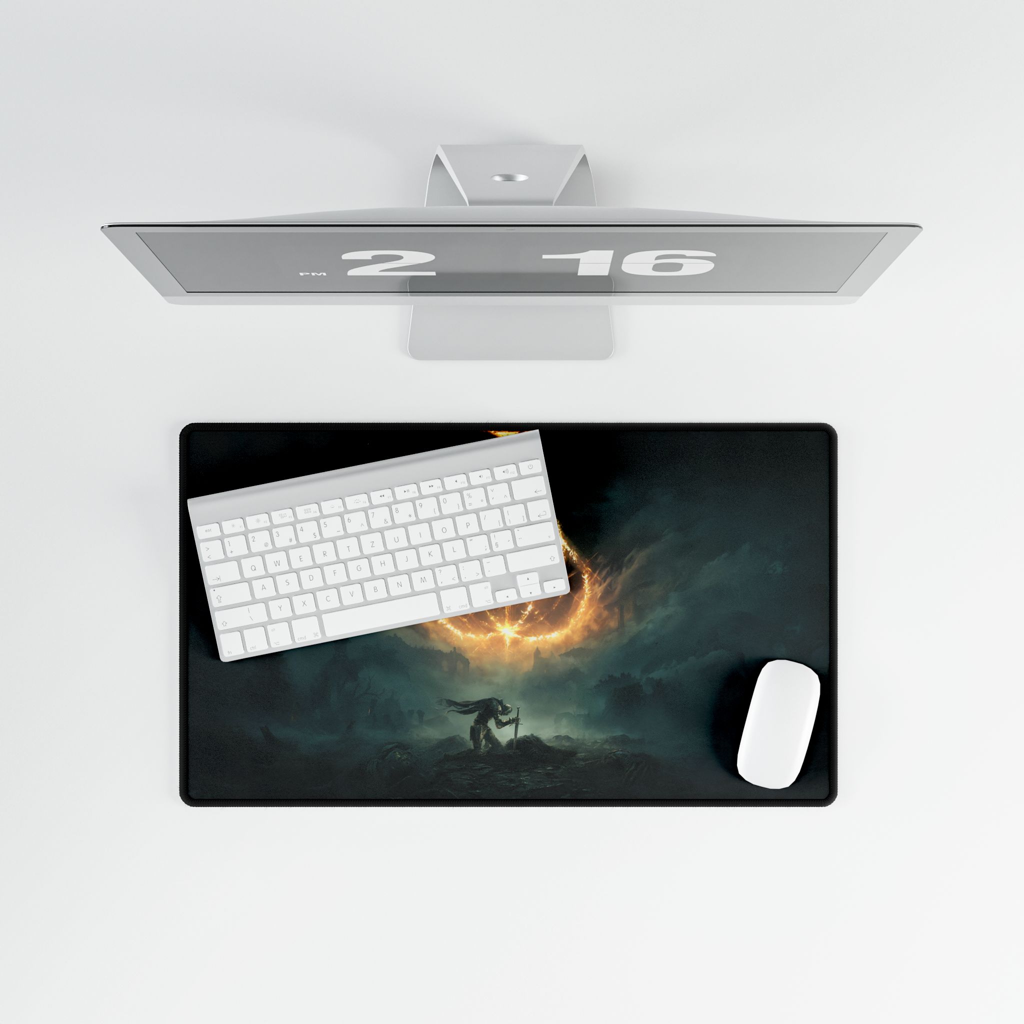 Elder Ring Inspired Desk Mat | Gaming Mouse Pad | Elder Ring Mouse Pad | Perfect Desk Accessory - stylish phone case option