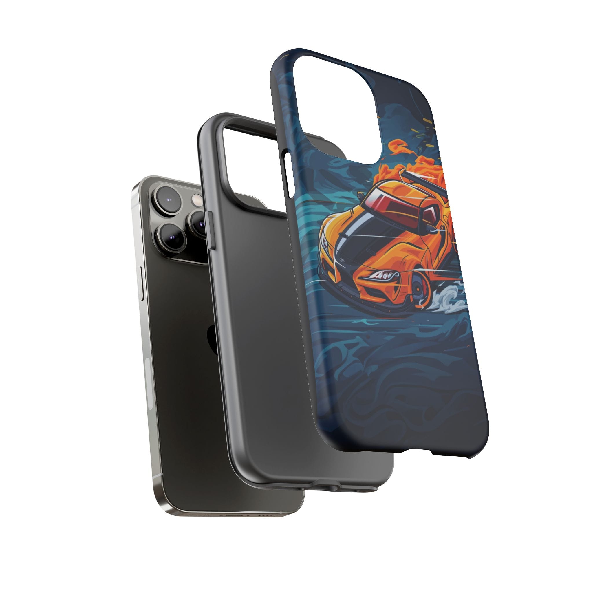 Car Lover Supra Inspired Tough Cases - bold design phone case