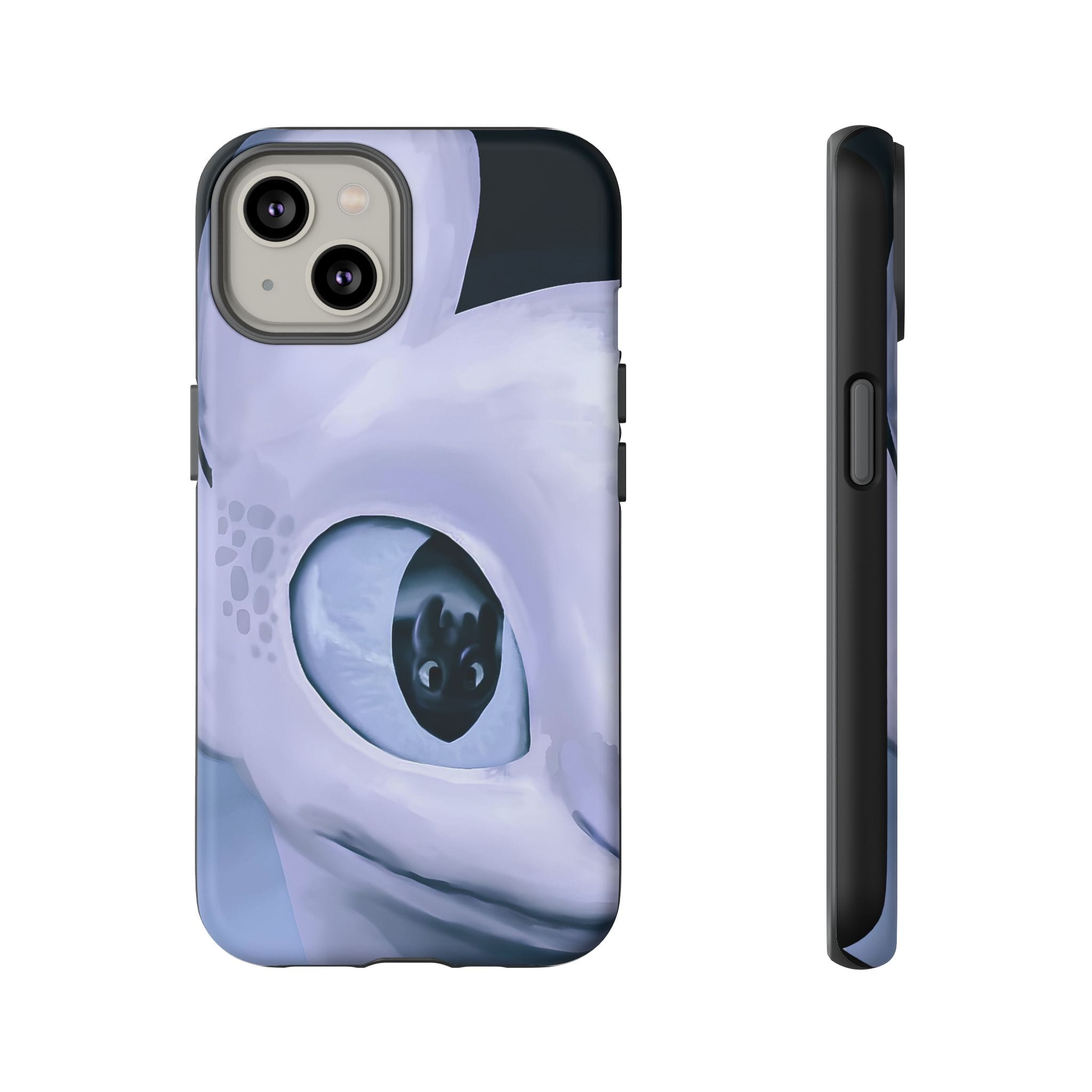 HTTYD: Light Fury in Love Inspired Tough Cases - Valentine's Day Couple Gifts - protective case mockup