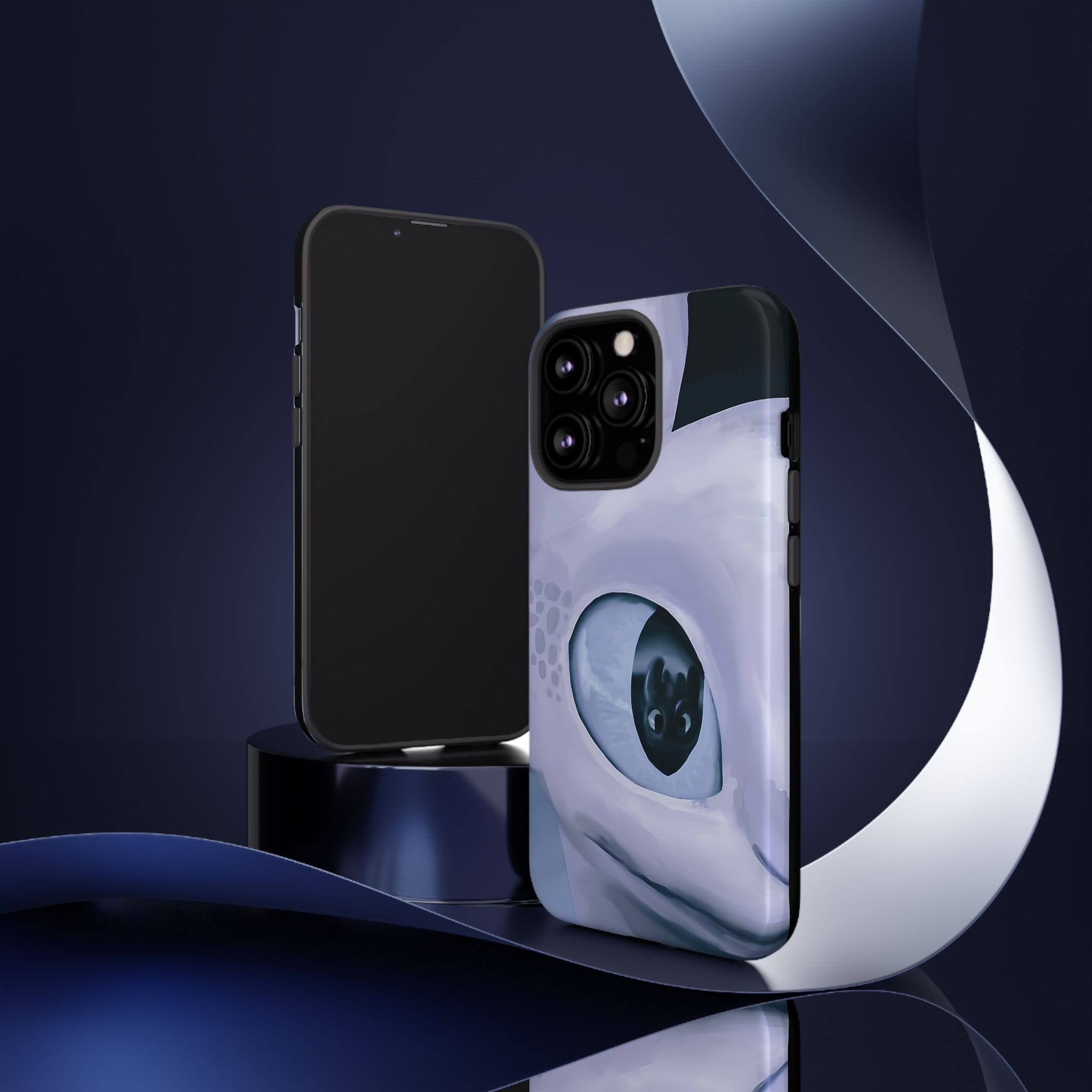 HTTYD: Light Fury in Love Inspired Tough Cases - Valentine's Day Couple Gifts - phone protection case