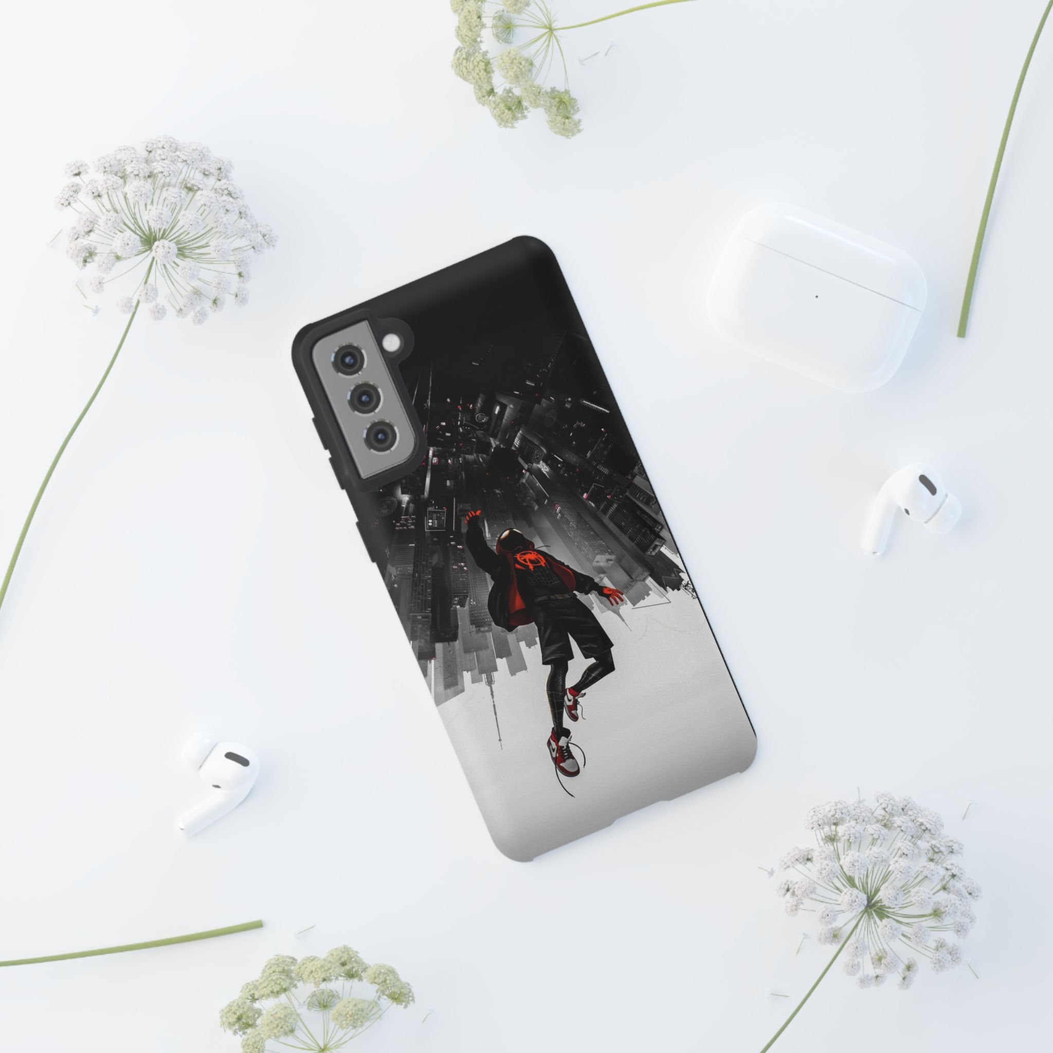 Mile Morale Spider Inspired Tough Cases - modern phone case style
