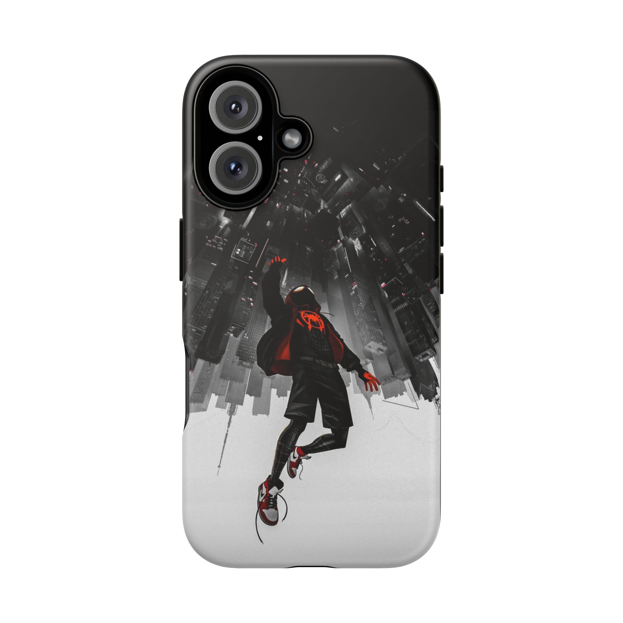 Mile Morale Spider Inspired Tough Cases - case design close up