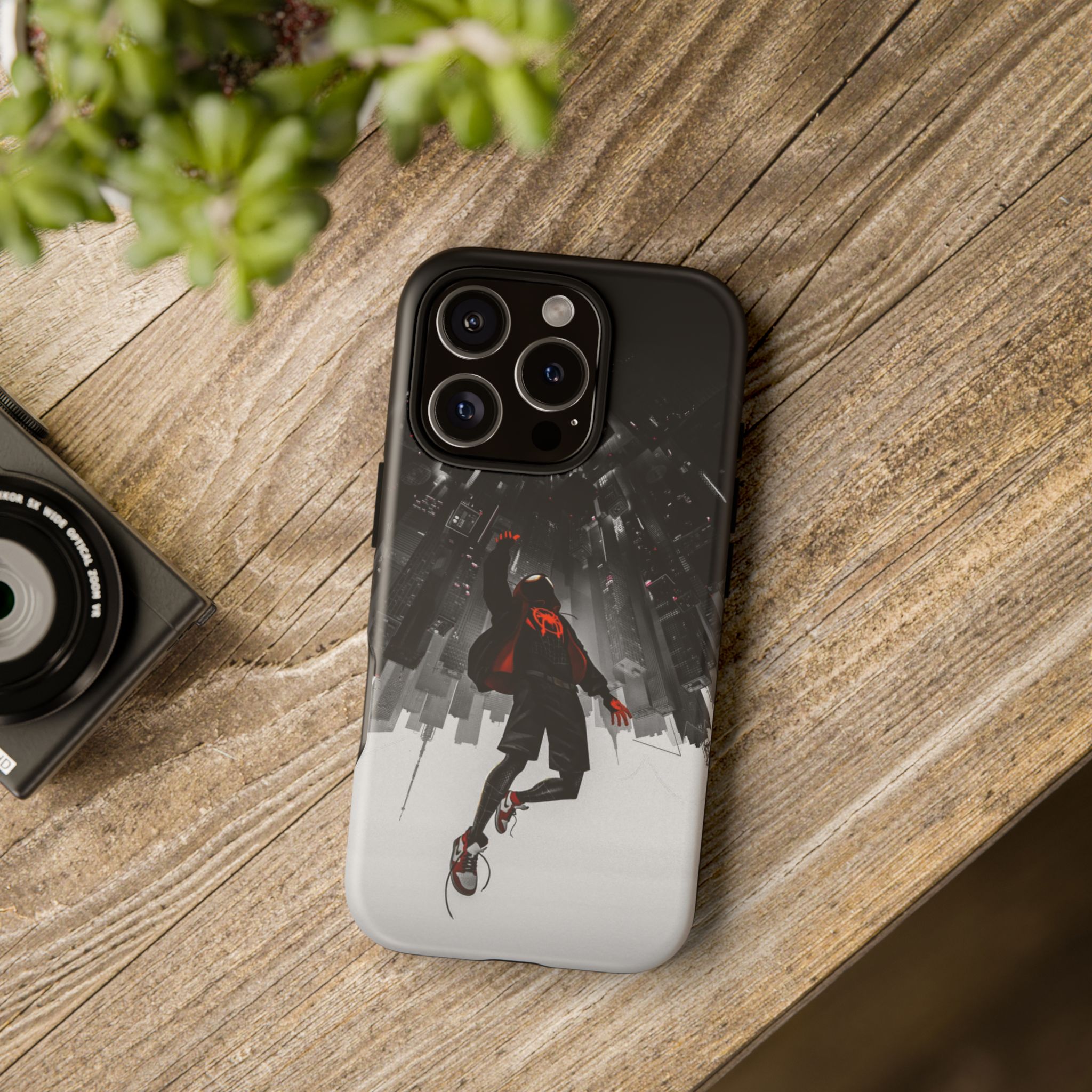 Mile Morale Spider Inspired Tough Cases - shock absorbing case